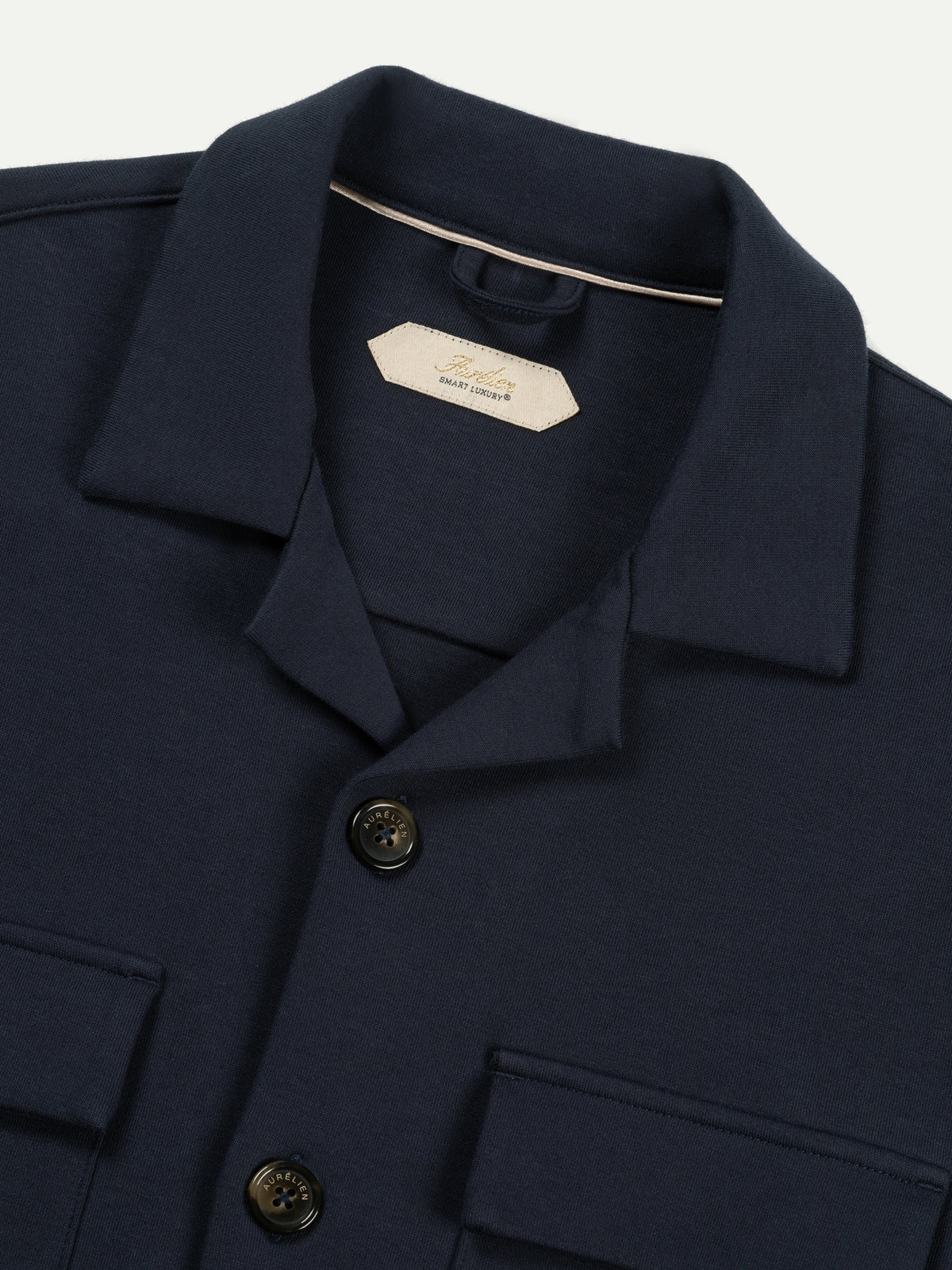 Navy Leisure Overshirt