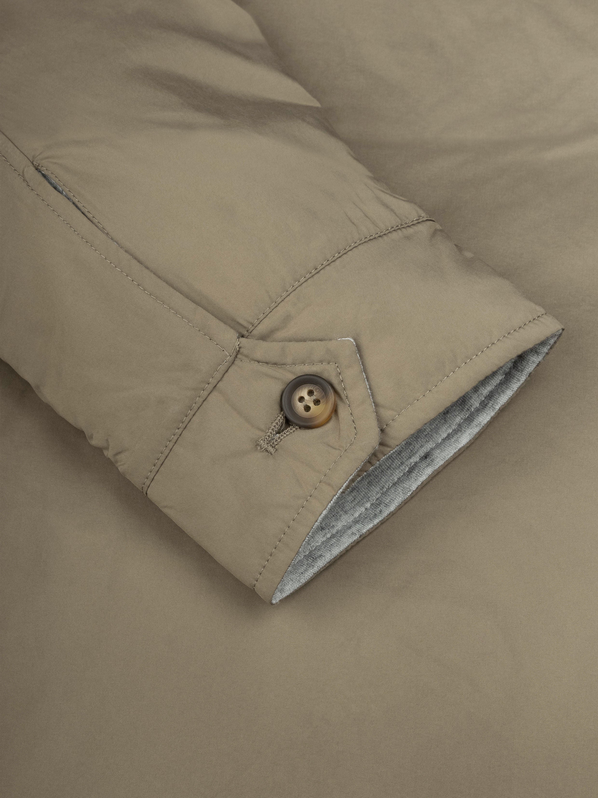 Taupe Reversible Voyager Jacket