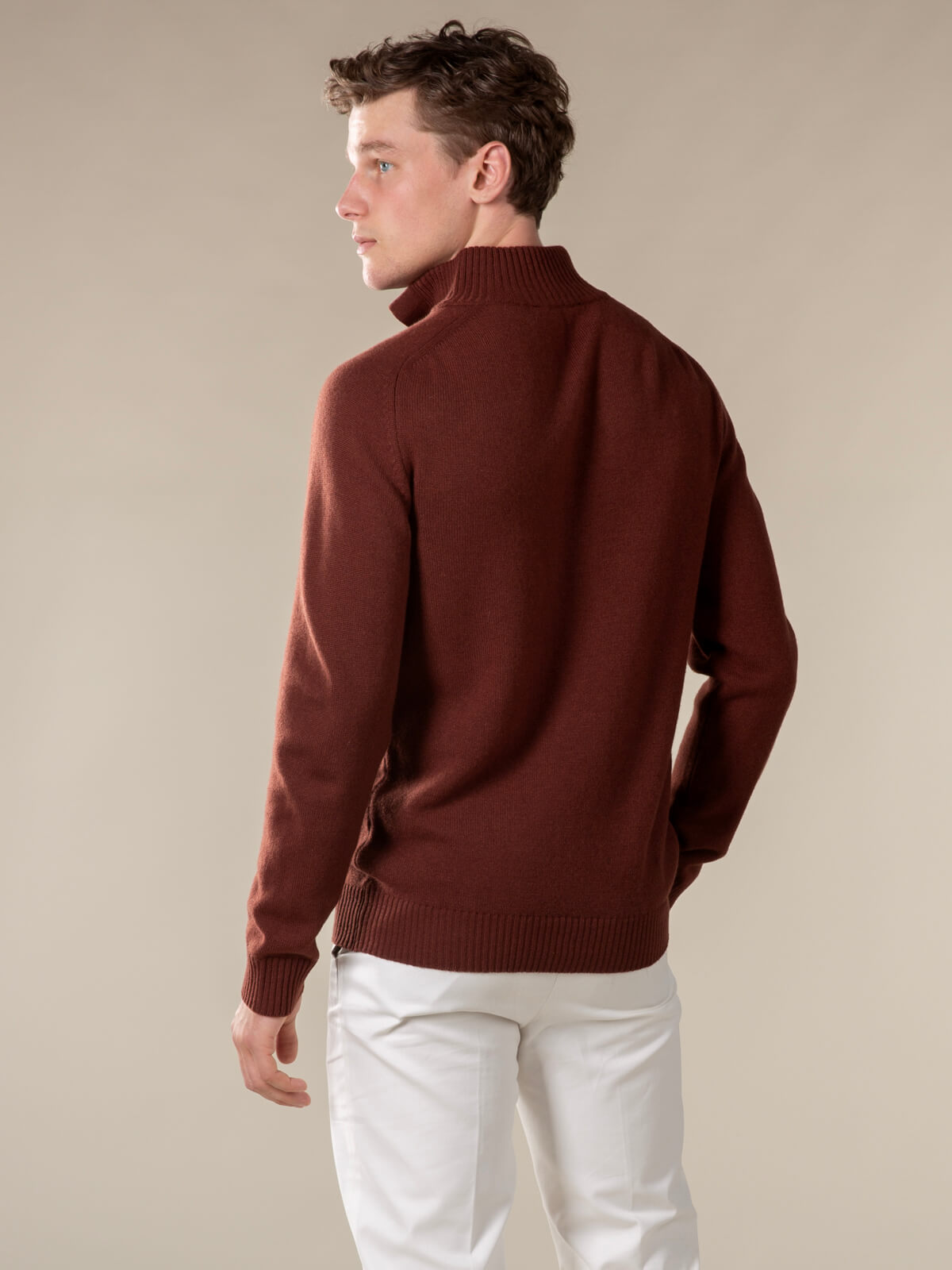 Plum City Button Sweater