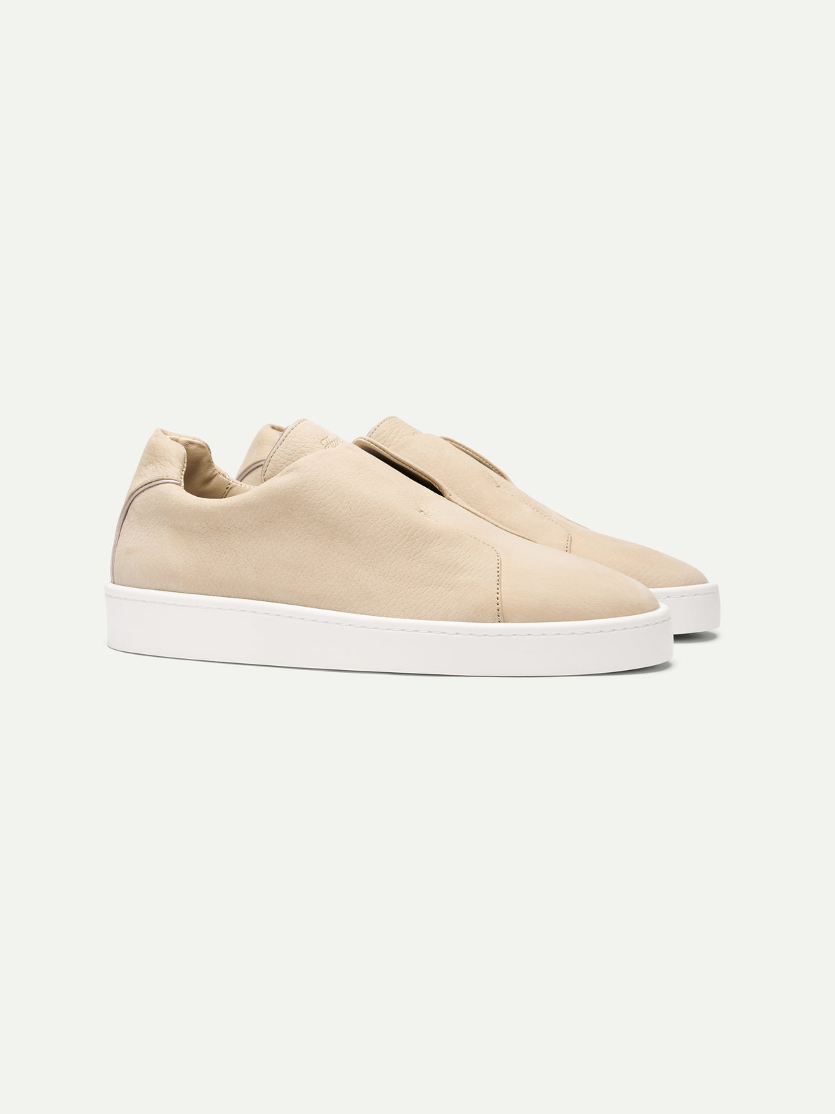 Light Beige Nubuck AUR3 Sneaker