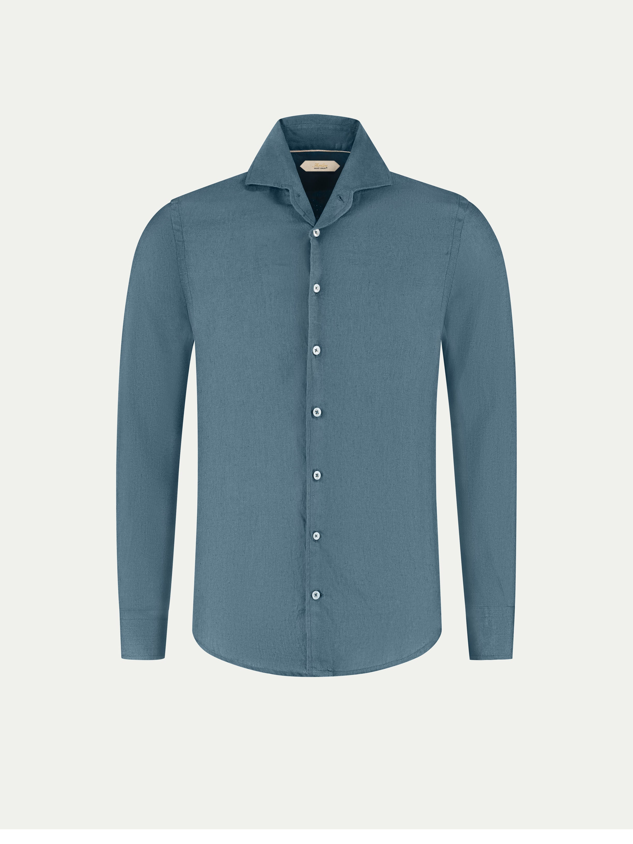Sea Green Linen Seaside Shirt