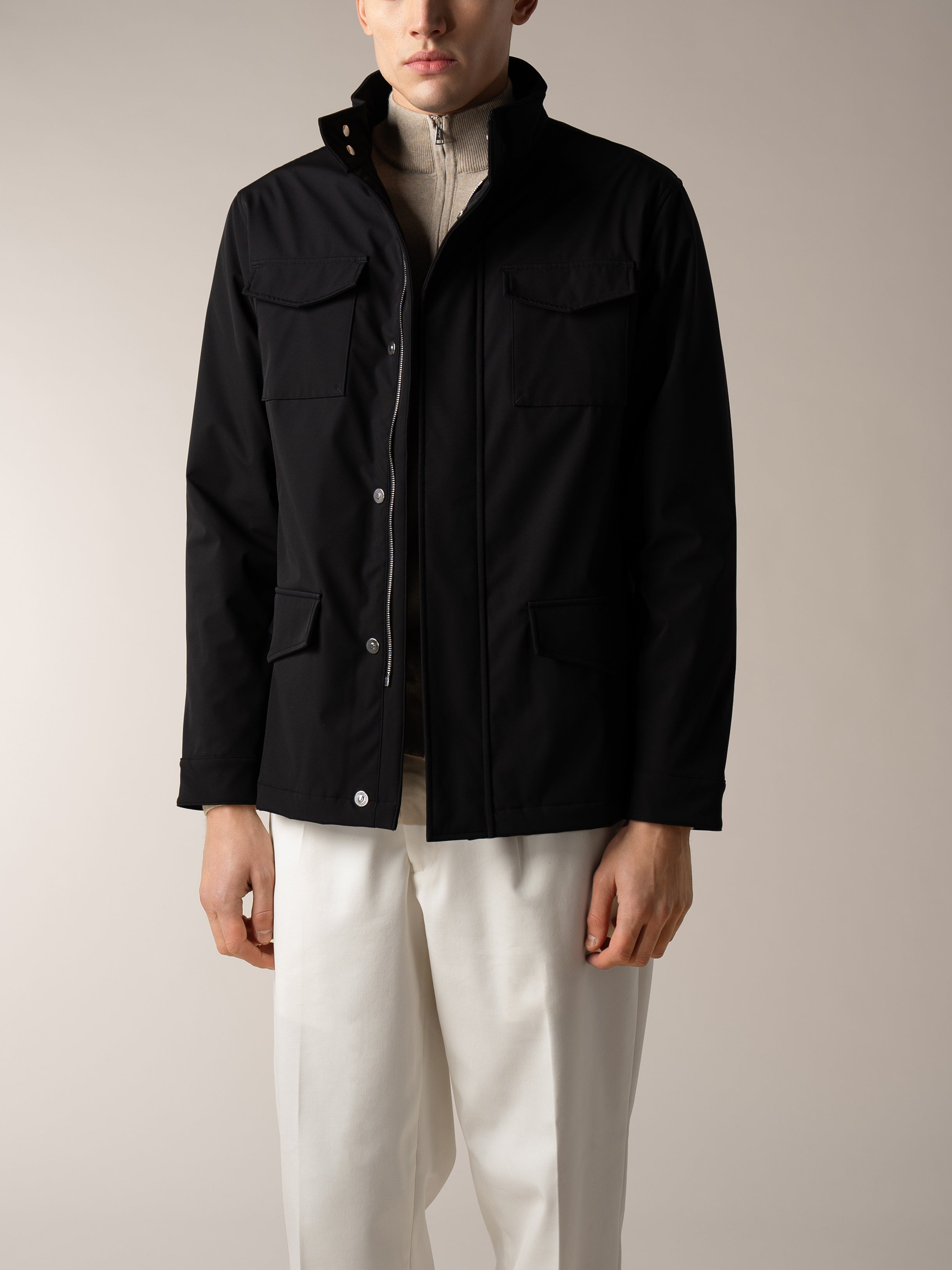 Black Magnetic Field Jacket
