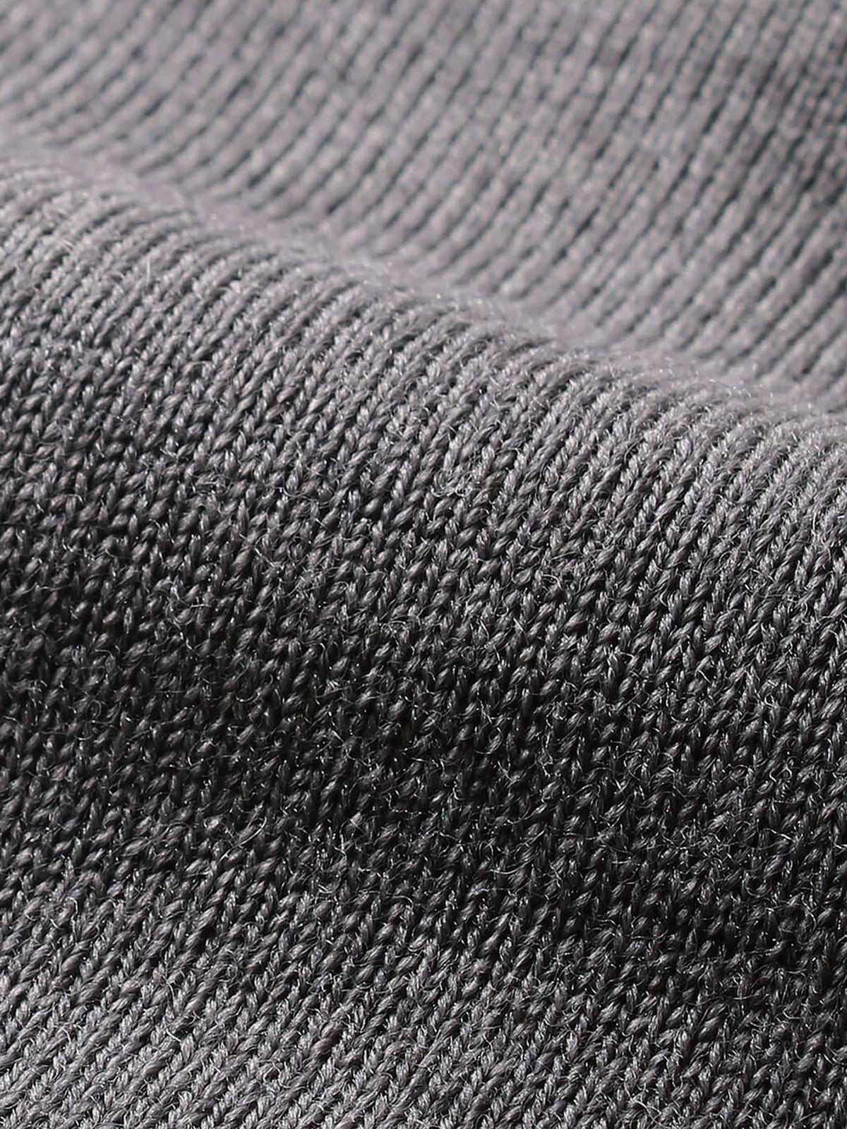 Extrafine Merino Polo Dark Grey Aurelien