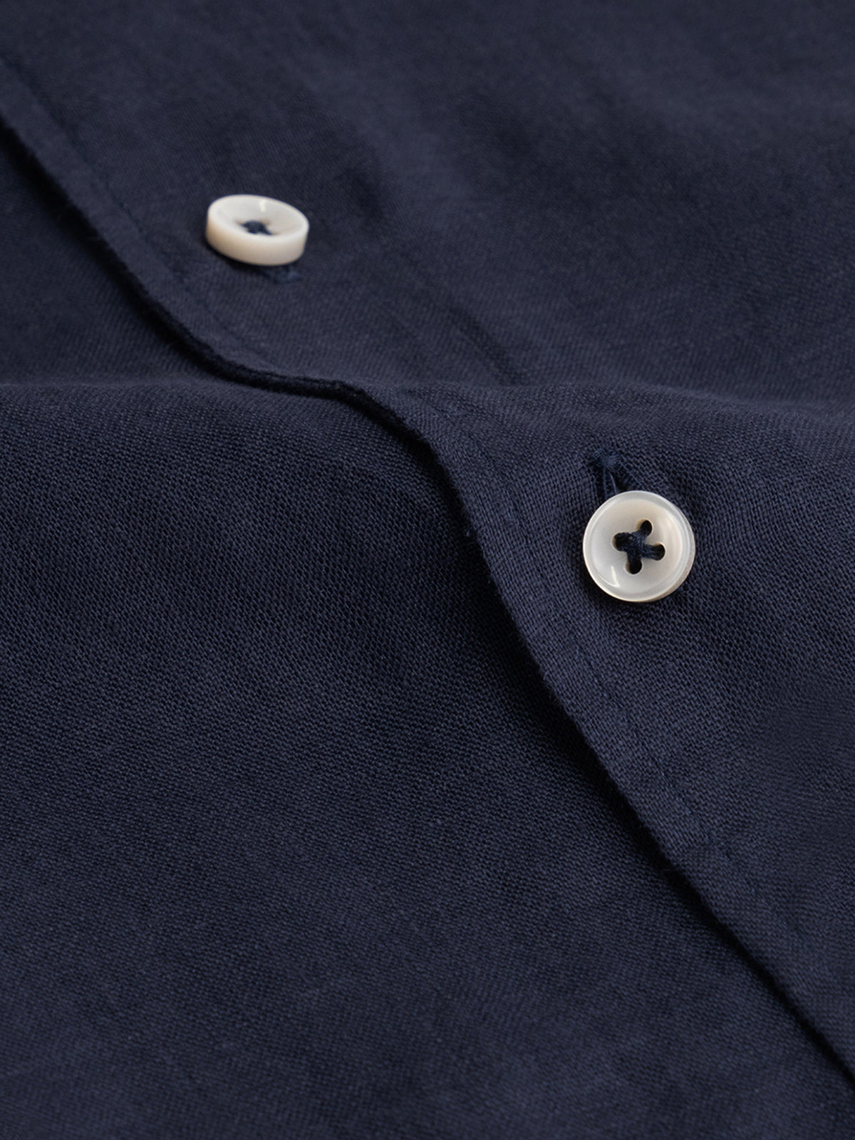 Navy Linen Seaside Shirt Aurelien