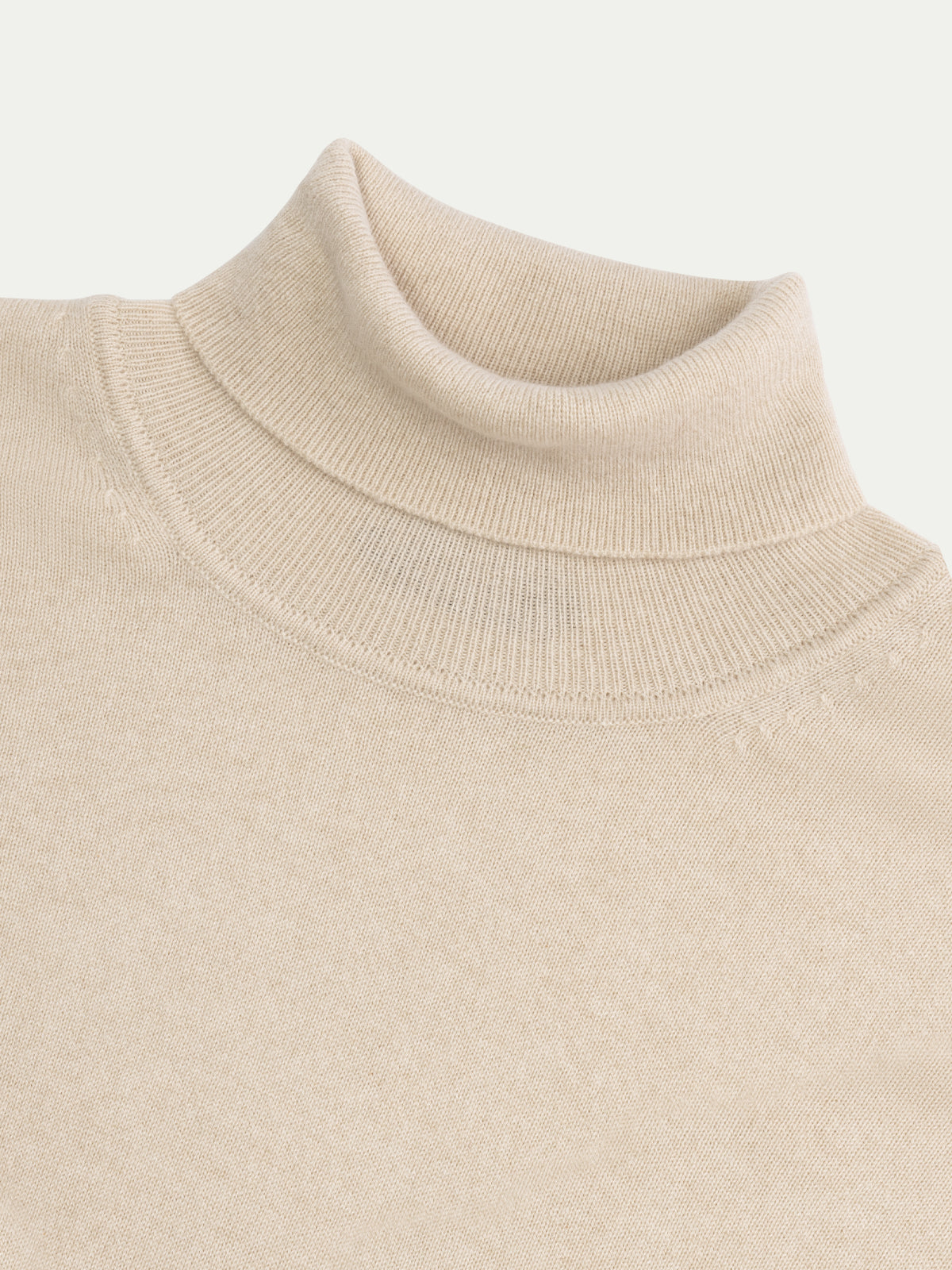 Light Beige Rollneck Aurelien