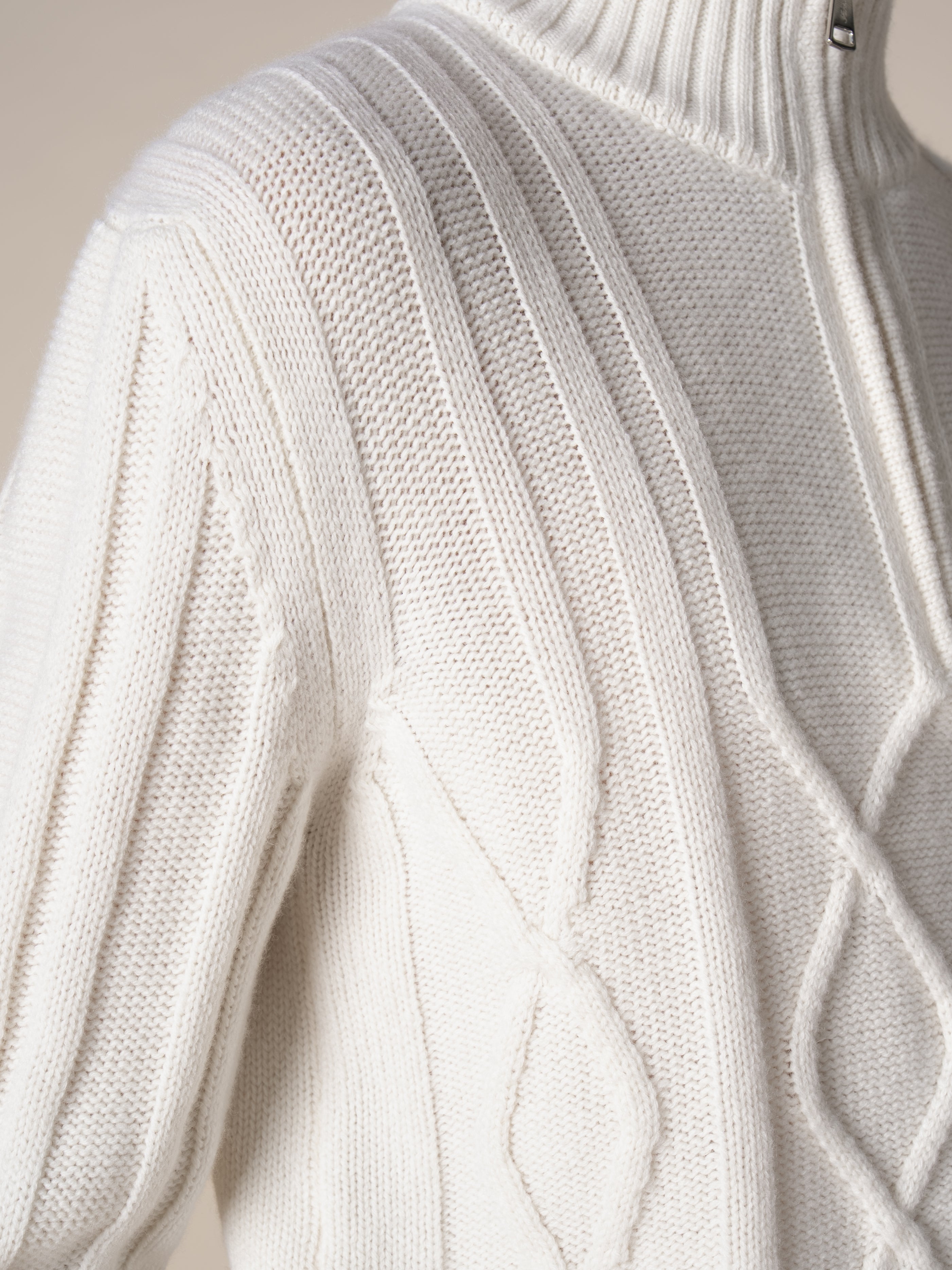 Ivory Wintertime Sweater