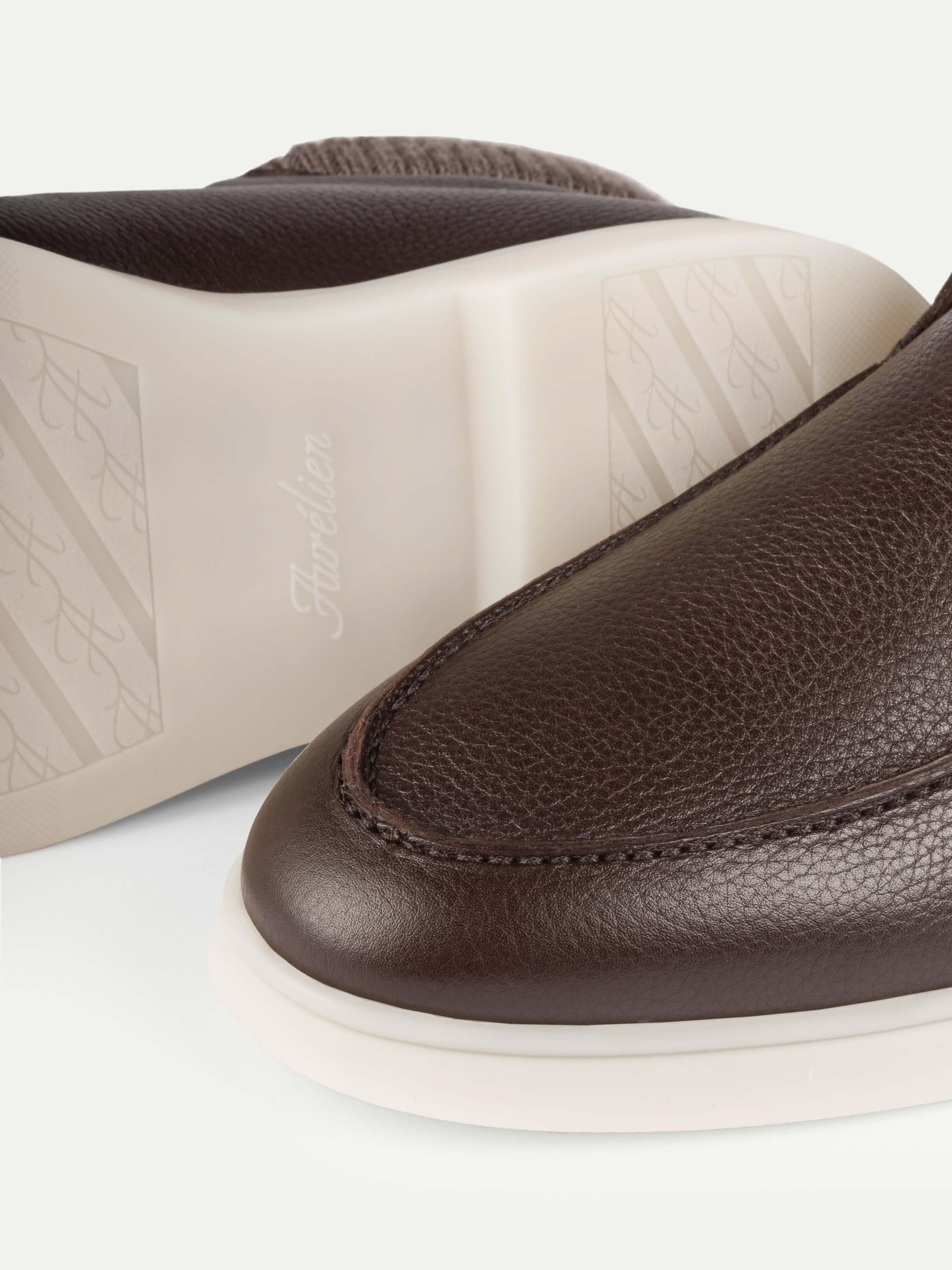 Brown Grain Desert Boot