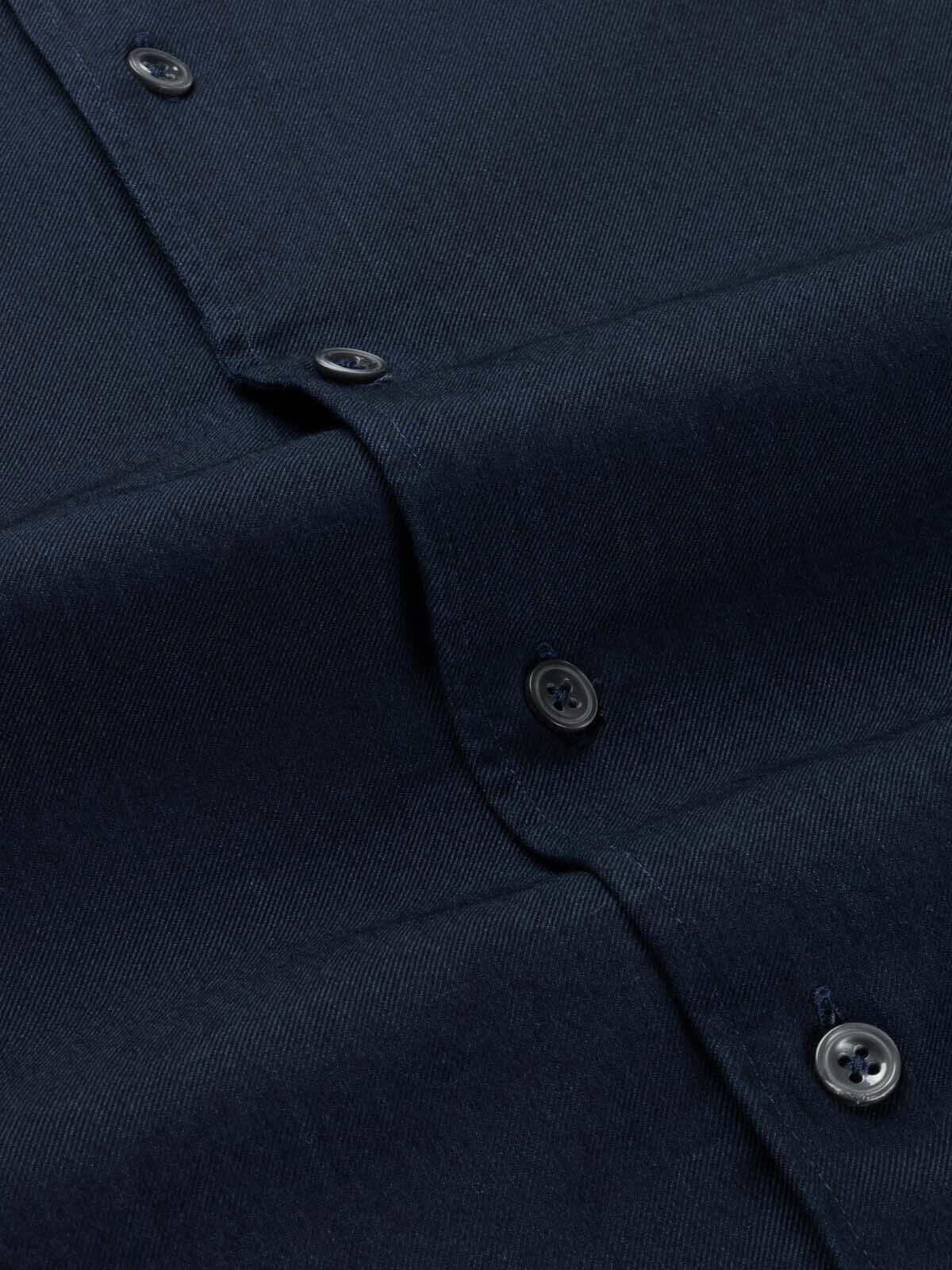 Dark Blue Denim Shirt