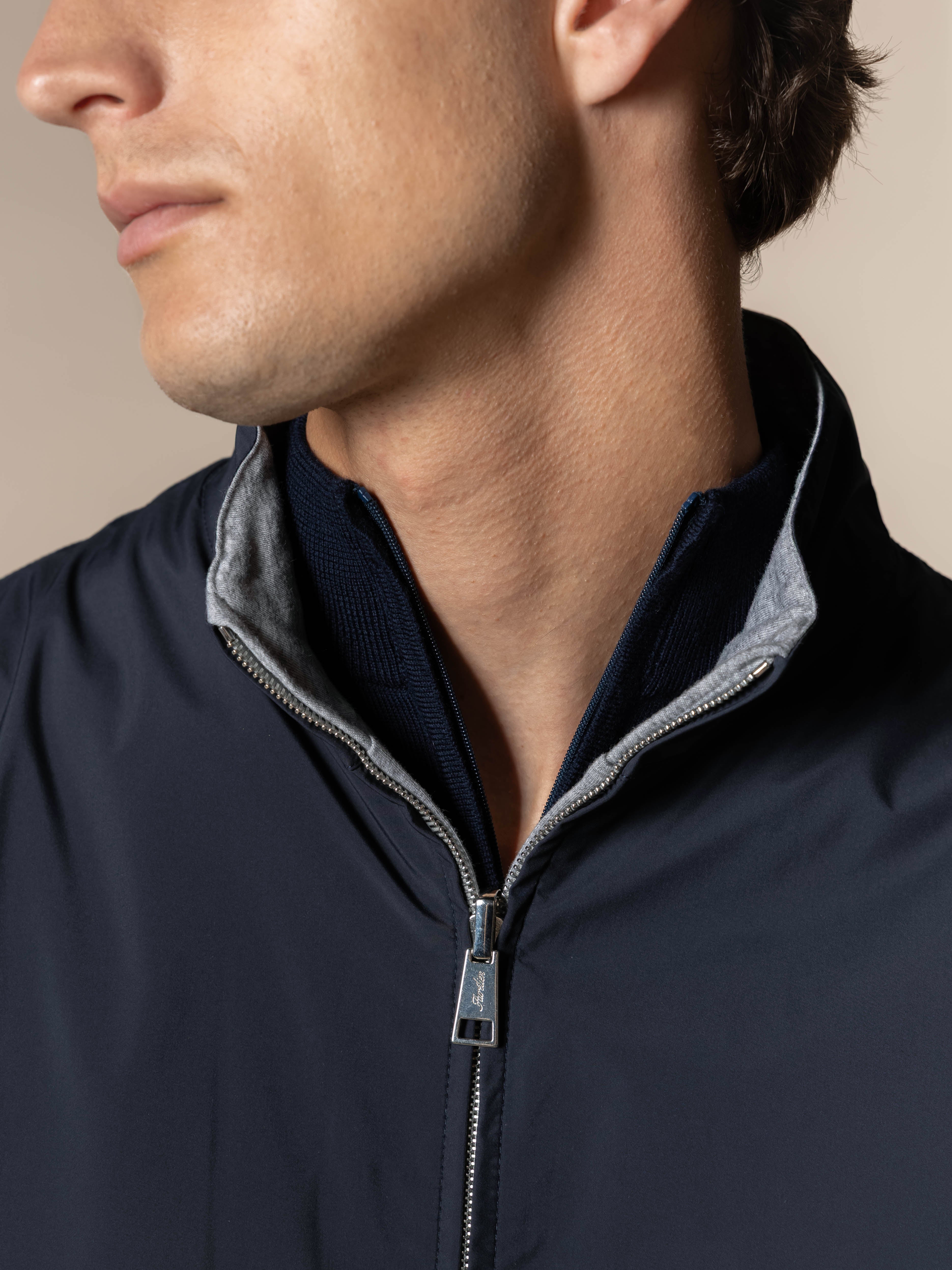 Navy Reversible Resort Body Warmer