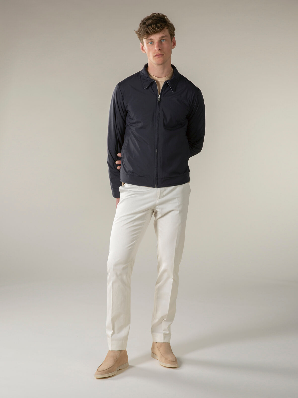 Navy Reversible Voyager Jacket