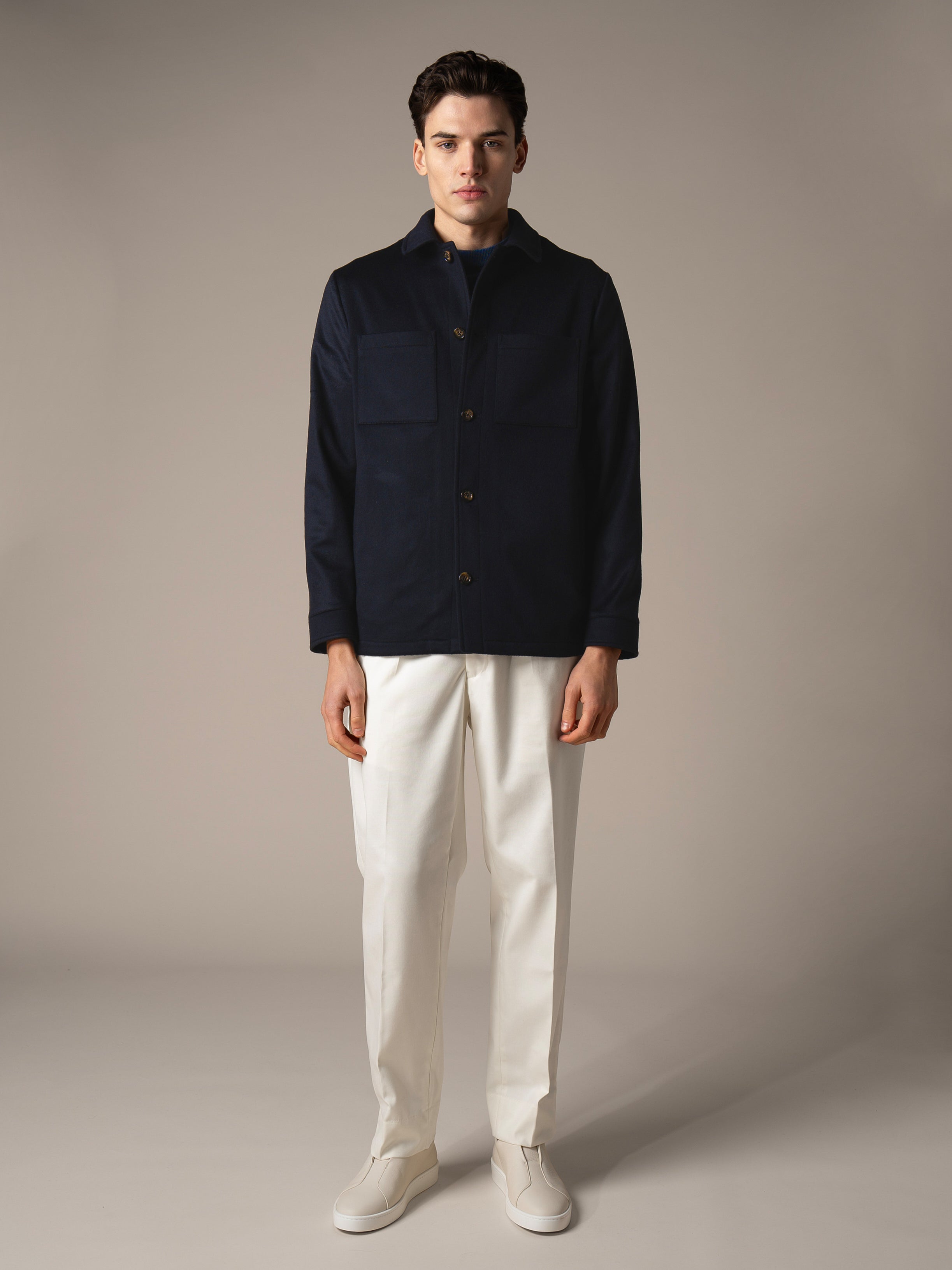 Navy Overshirt