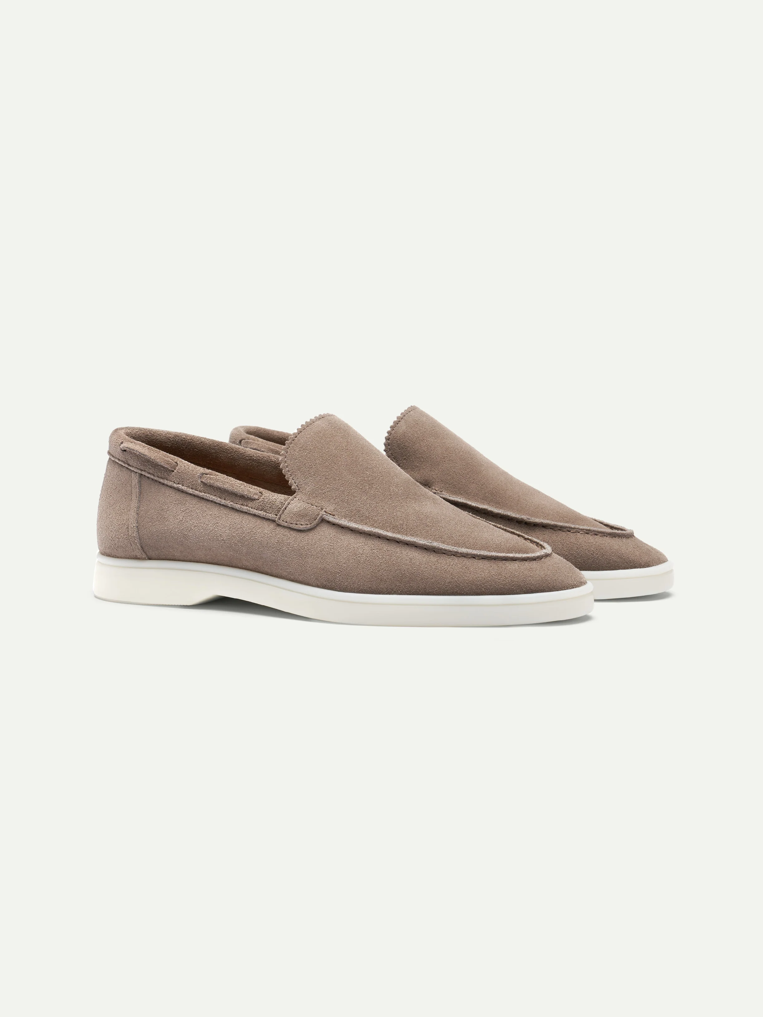 Lady Ash Grey Yacht Loafers