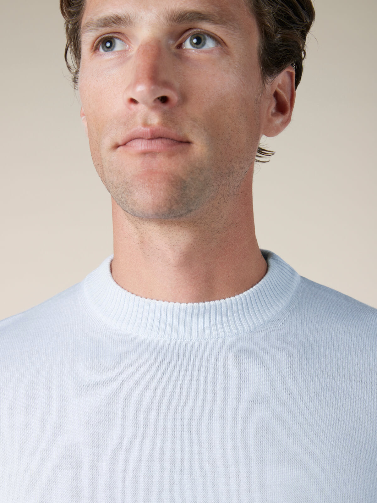 Light Blue Two Tone City Crew