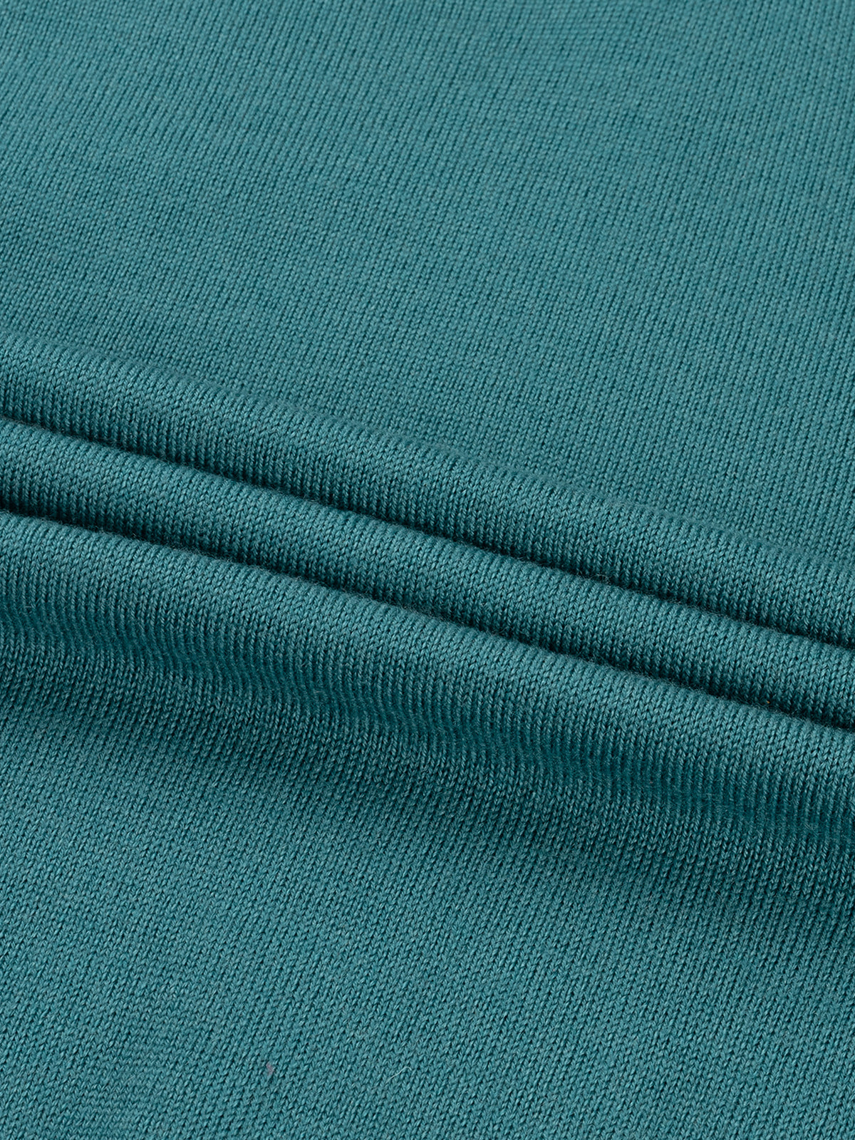 Extrafine Merino Buttonless Polo Carribean Blue