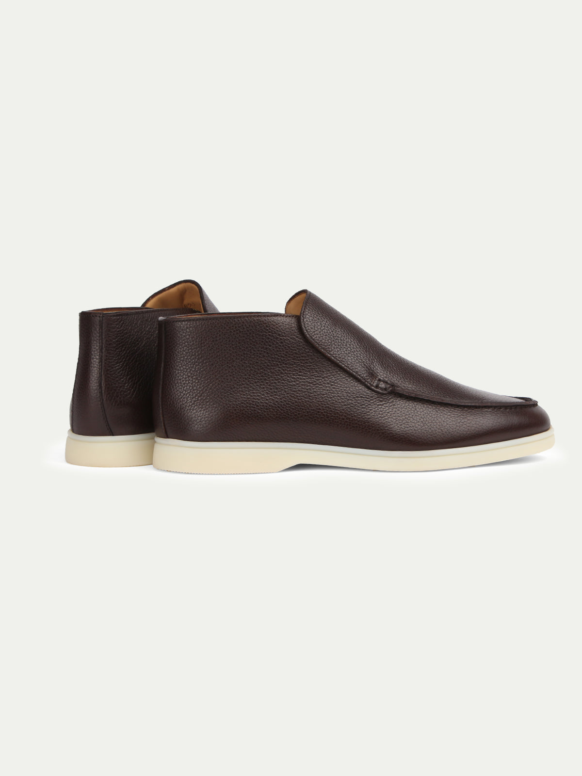 Brown Grain City Loafer Aurelien