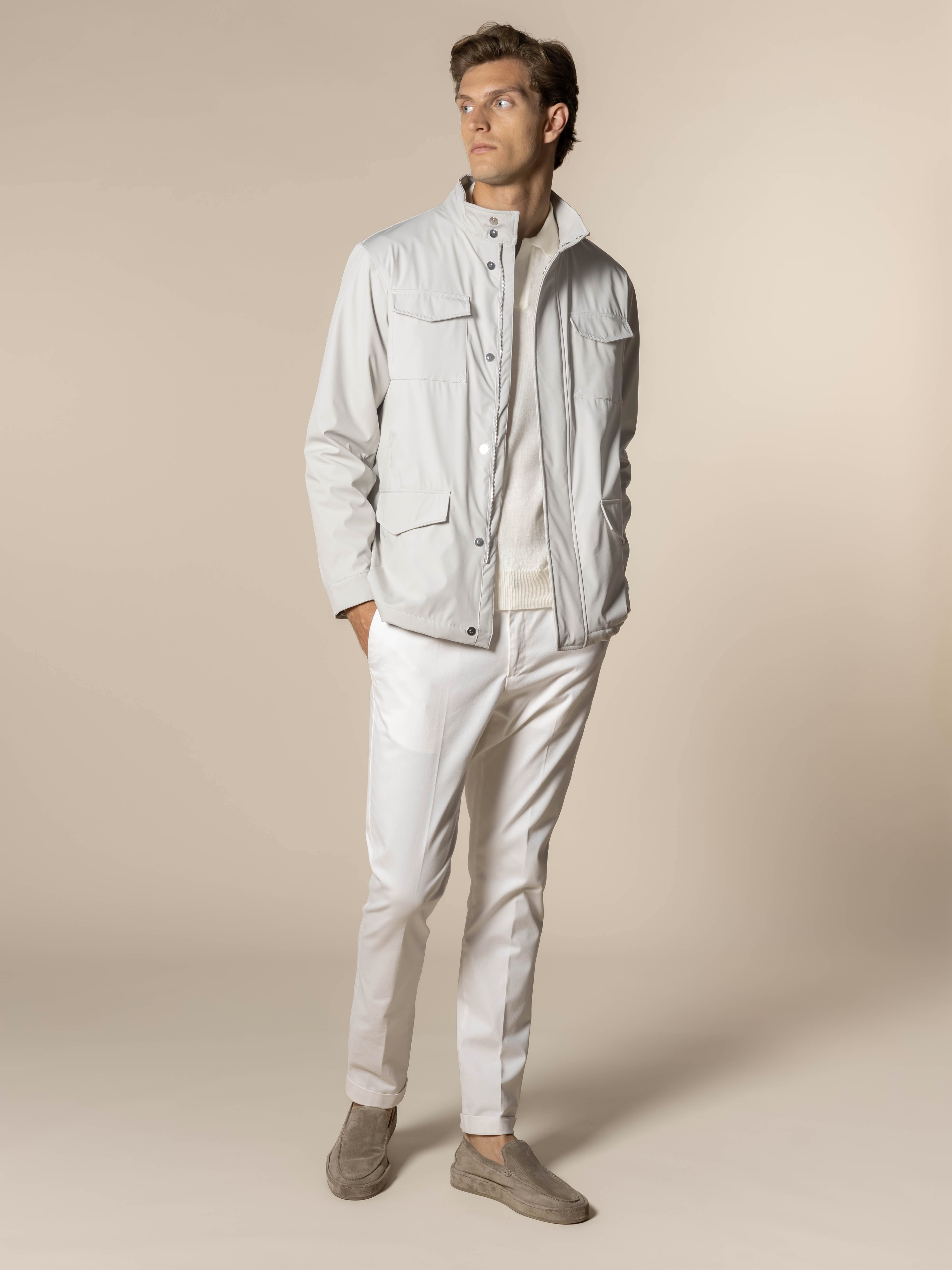 Ecru Magnetic Field Jacket