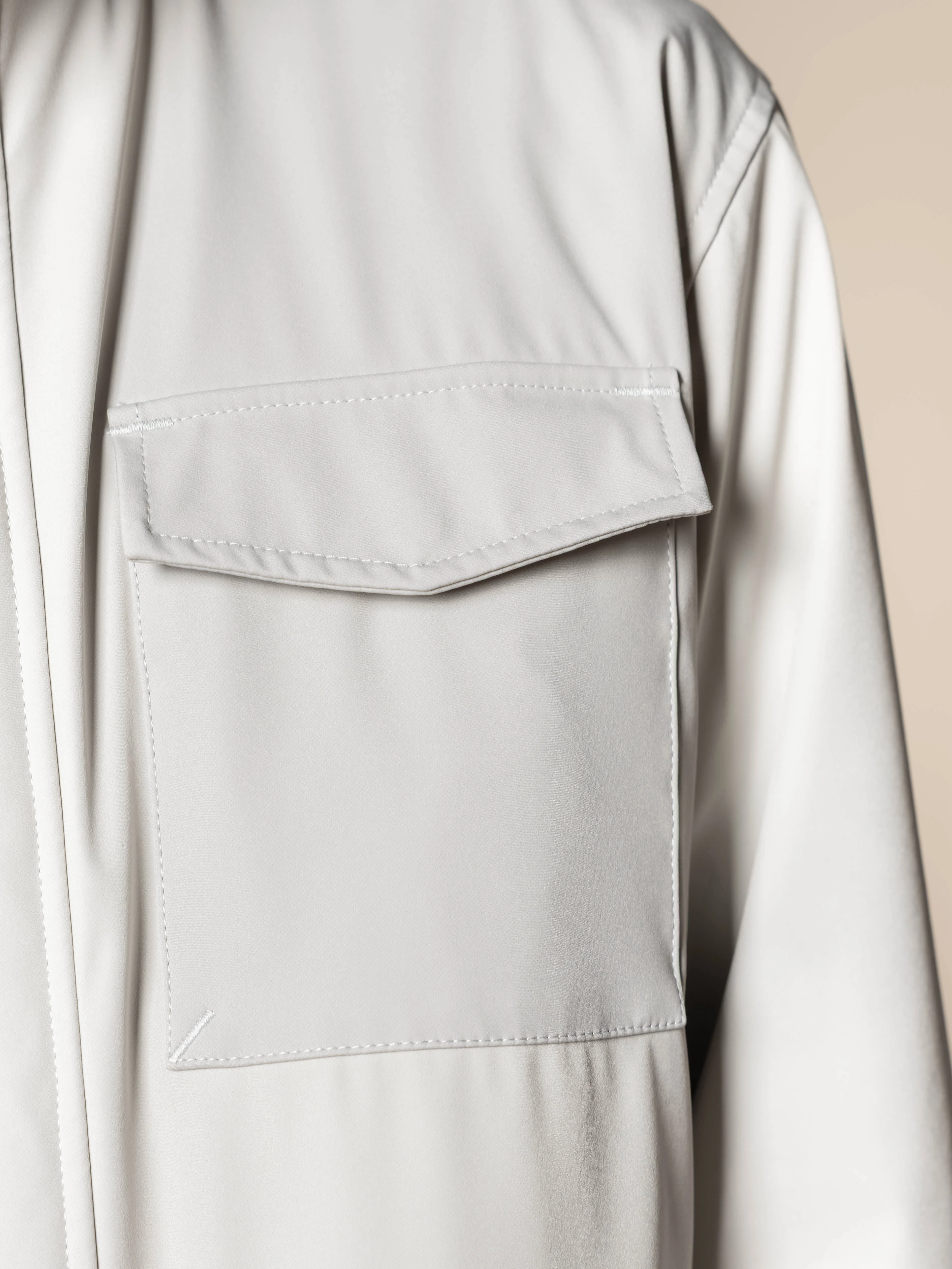 Ecru Magnetic Field Jacket