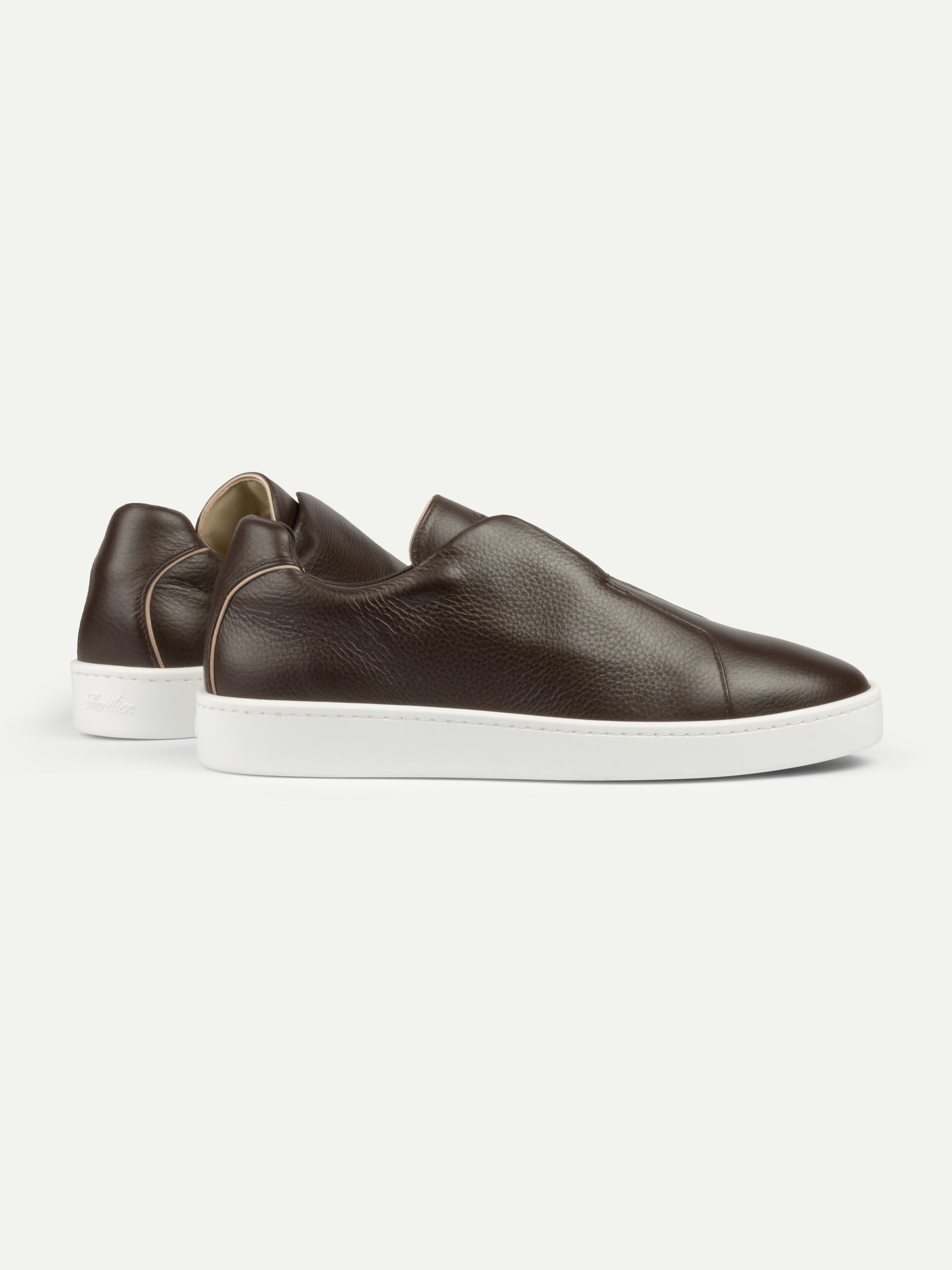 Brown Grain AUR3 Sneaker