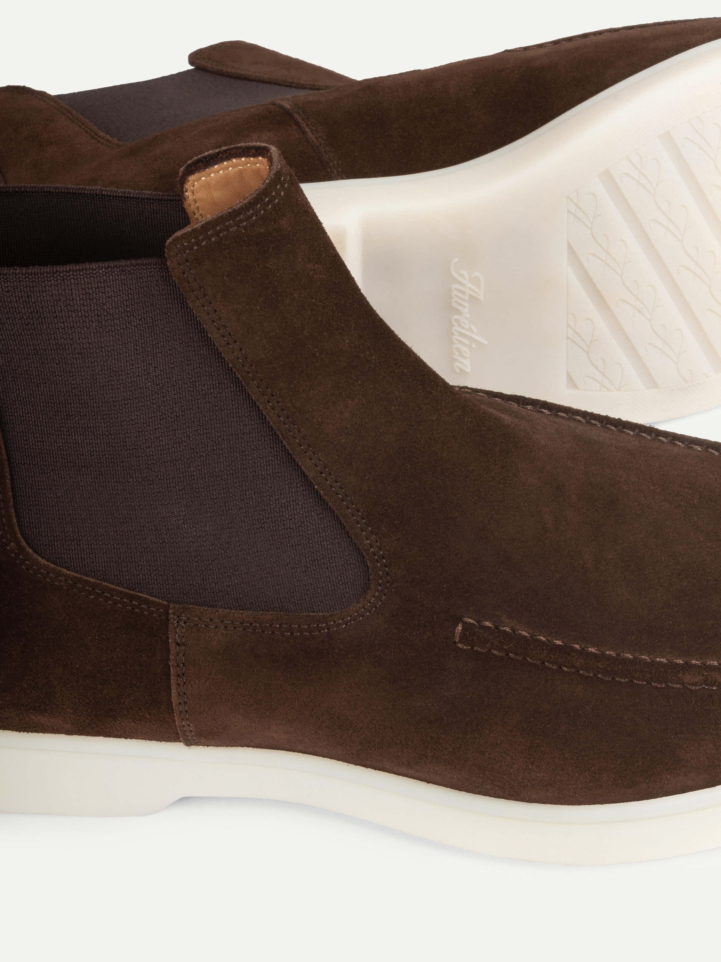 City Chelsea Boots Chocoladebruin