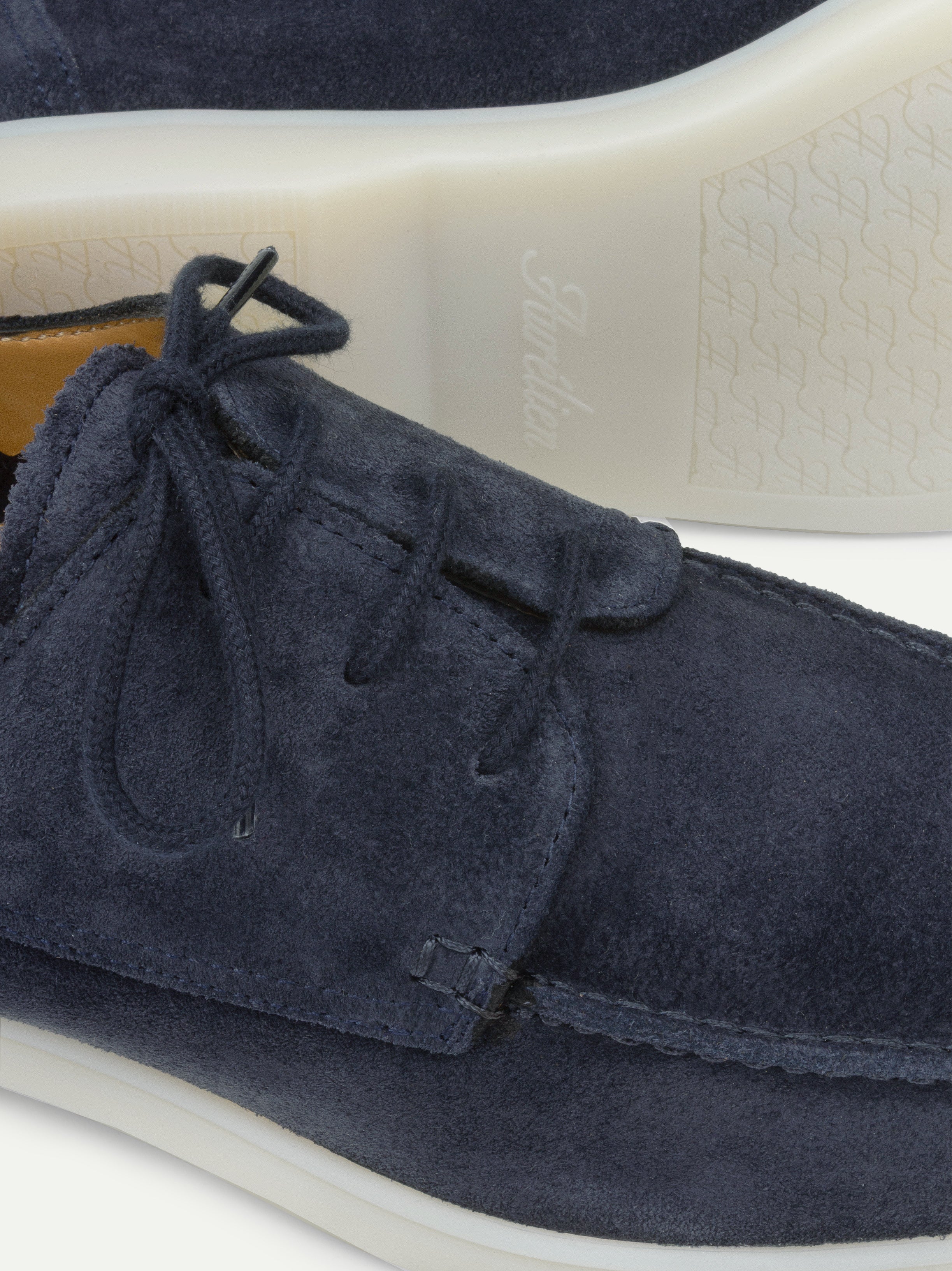 Lady Dark Navy Boat Loafers