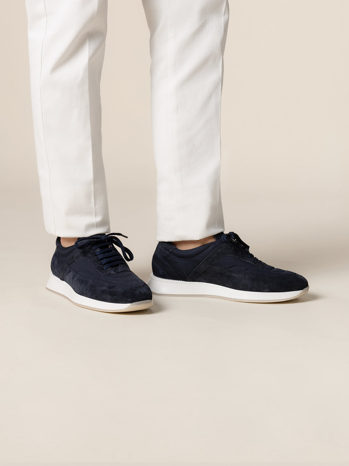 Navy Runner Sneaker