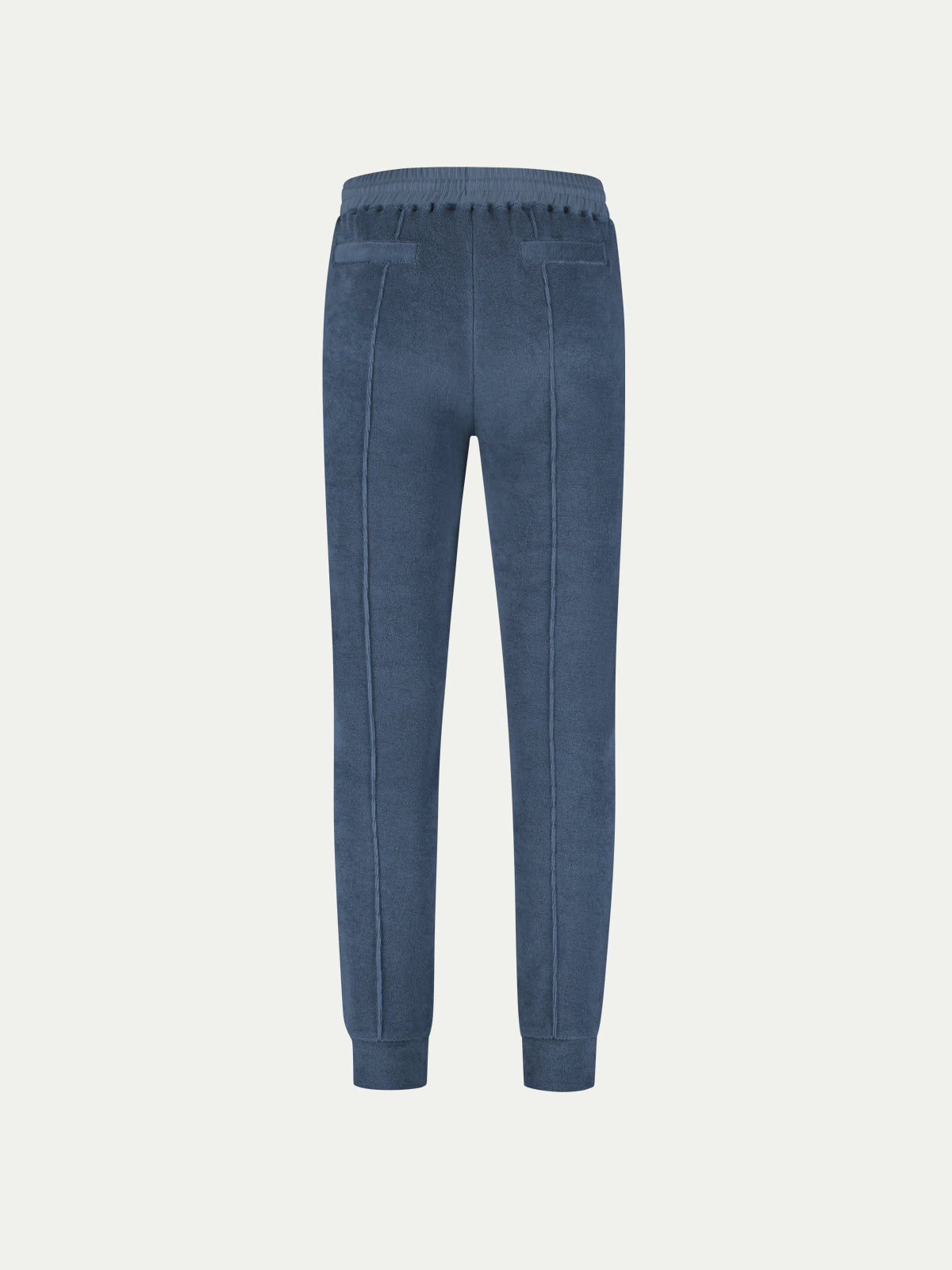 Steel Blue Terry Towelling Leisure Trousers