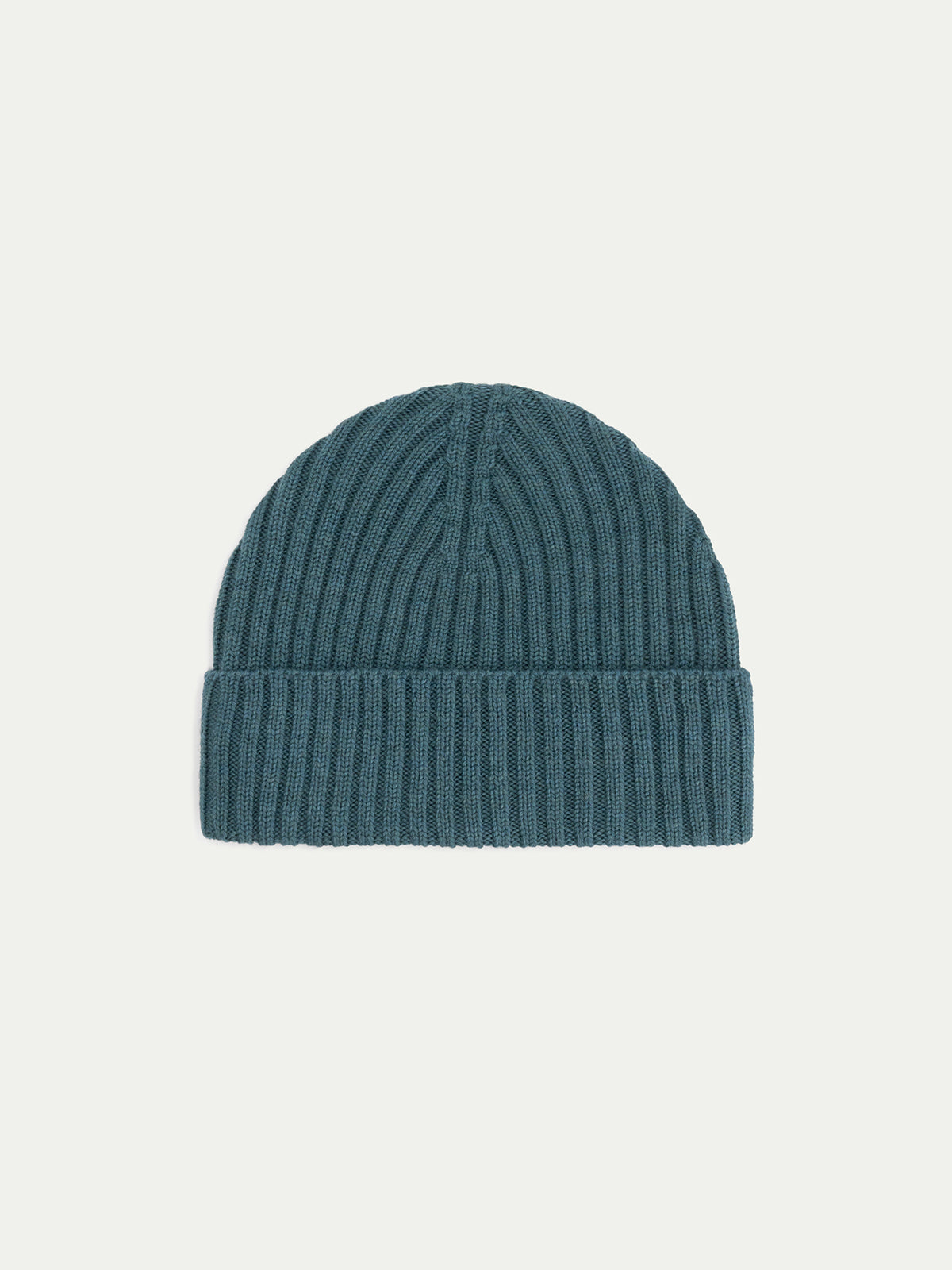 Extrafine Merino Hat Dark Aquamarine