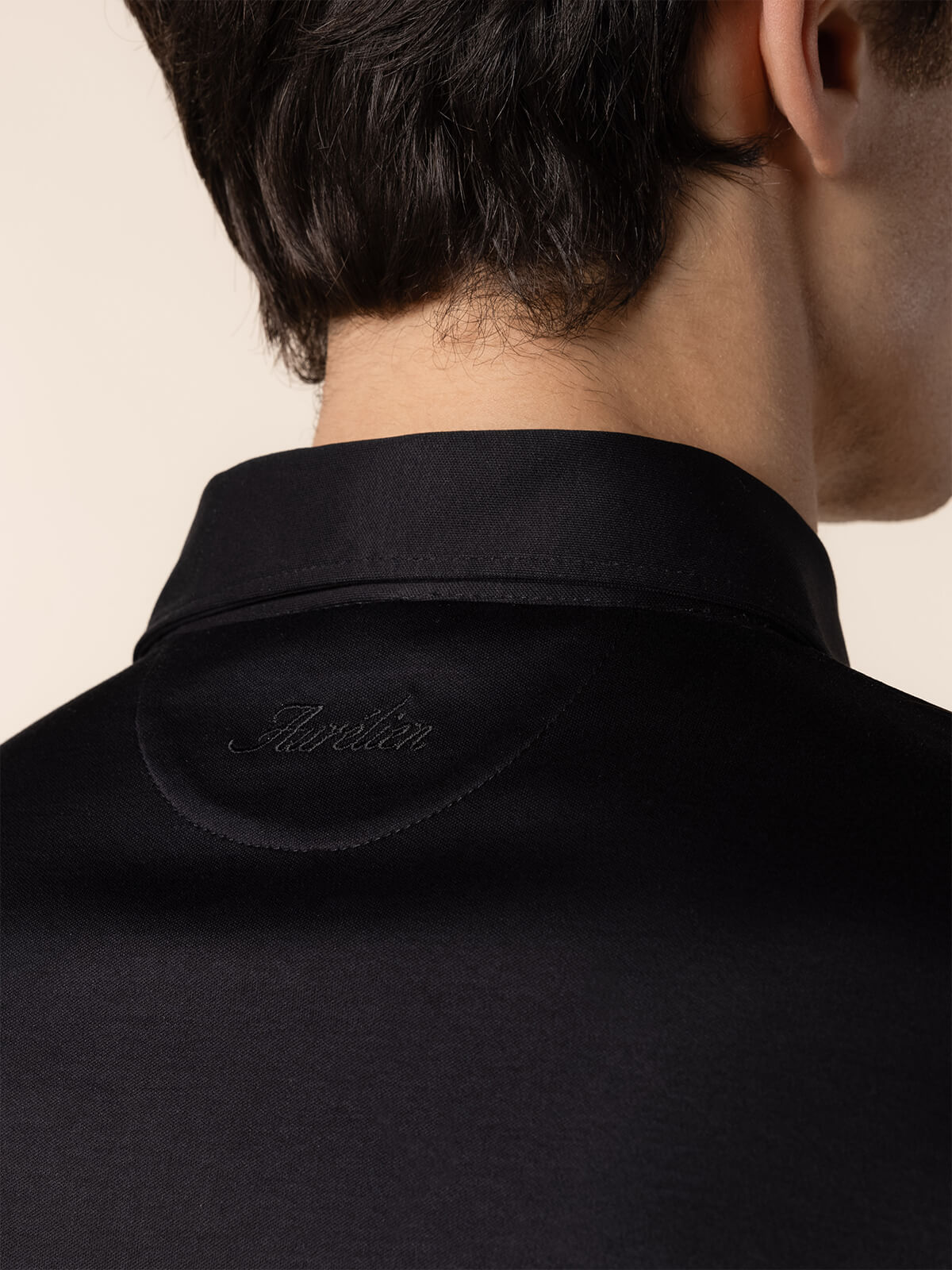 AUR1 Longsleeve Polo Black