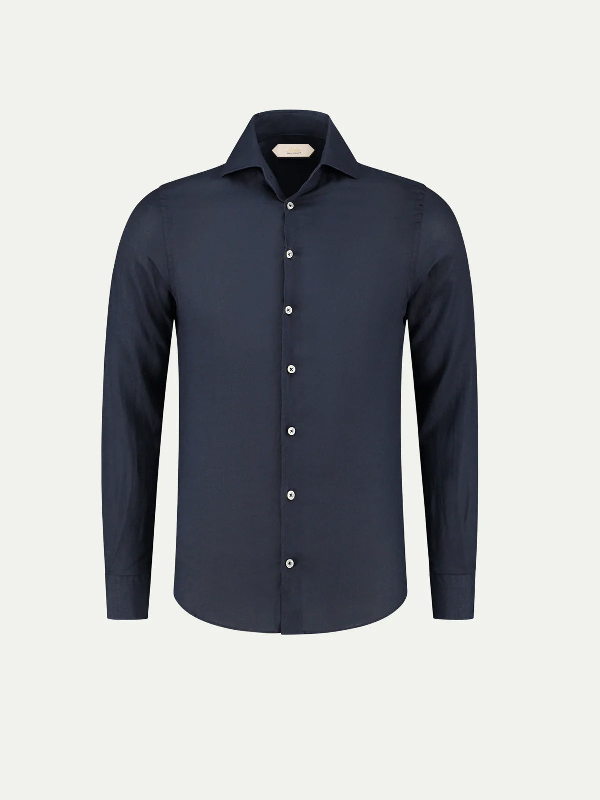 Navy Linnen Seaside Shirt
