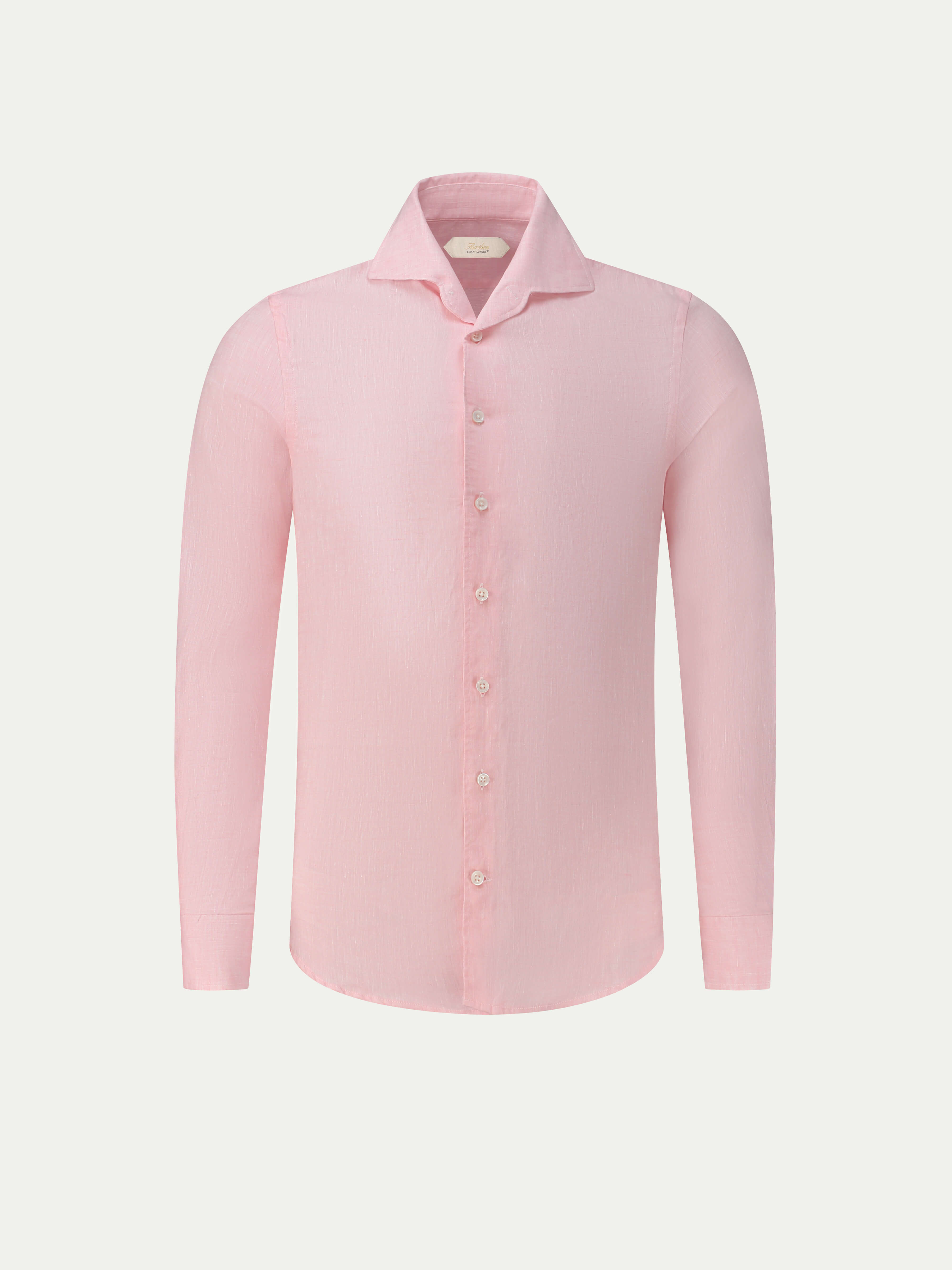 Light Pink Linen Seaside Shirt