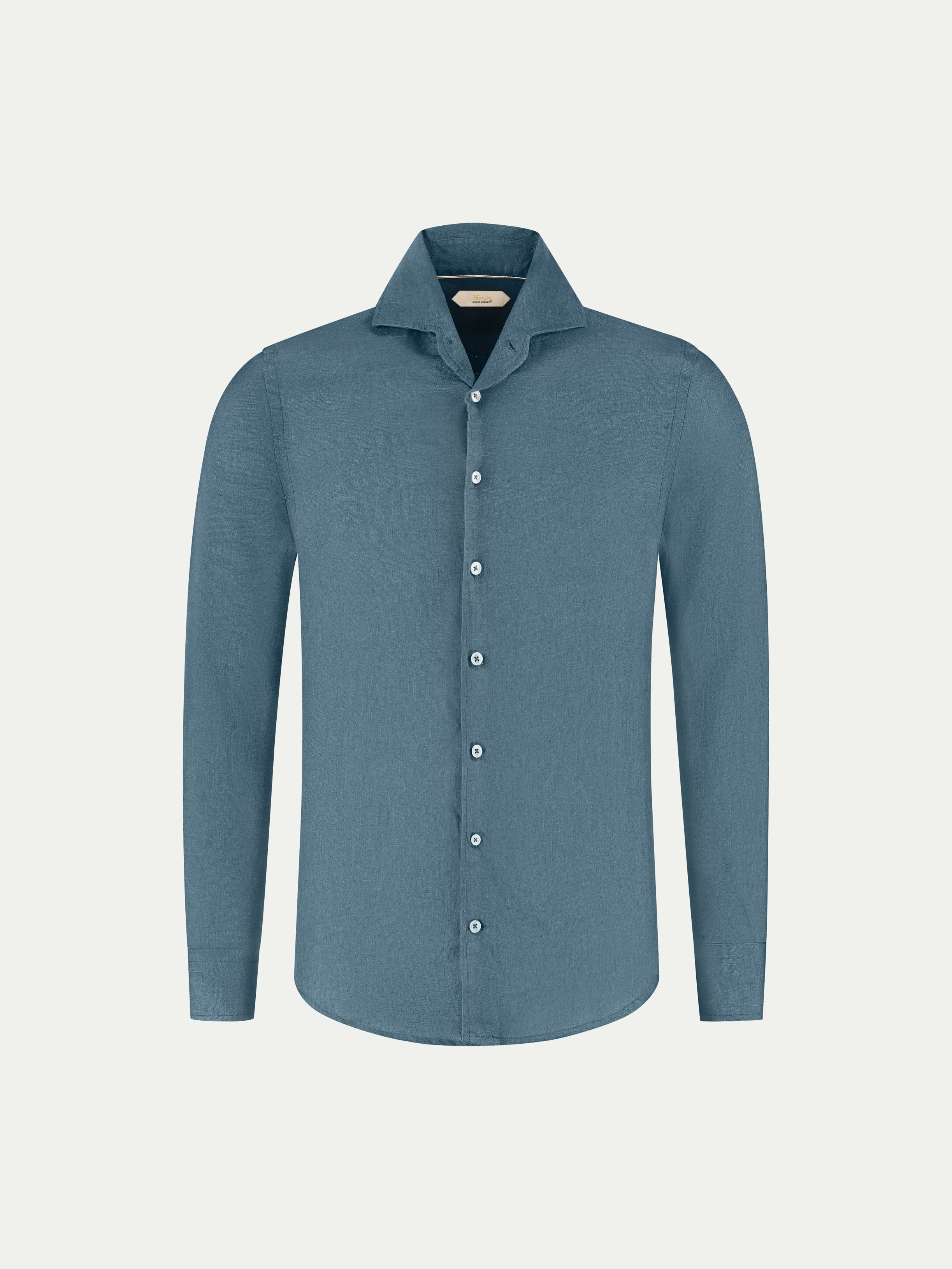 Sea Green Linen Seaside Shirt