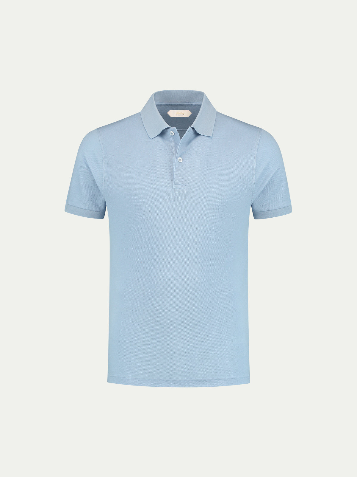 Lichtblauw polo shirt