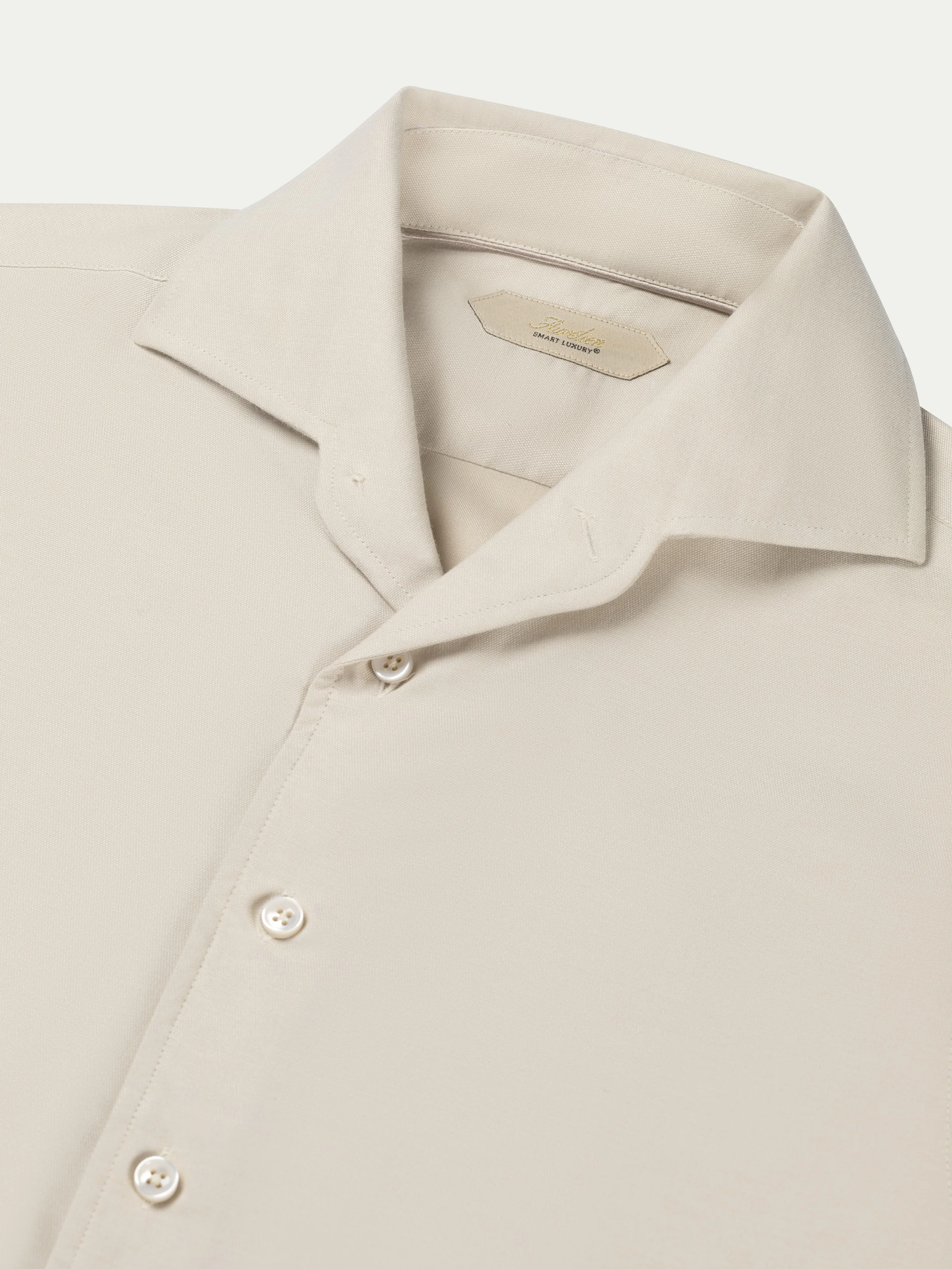 Ecru Silk Shirt