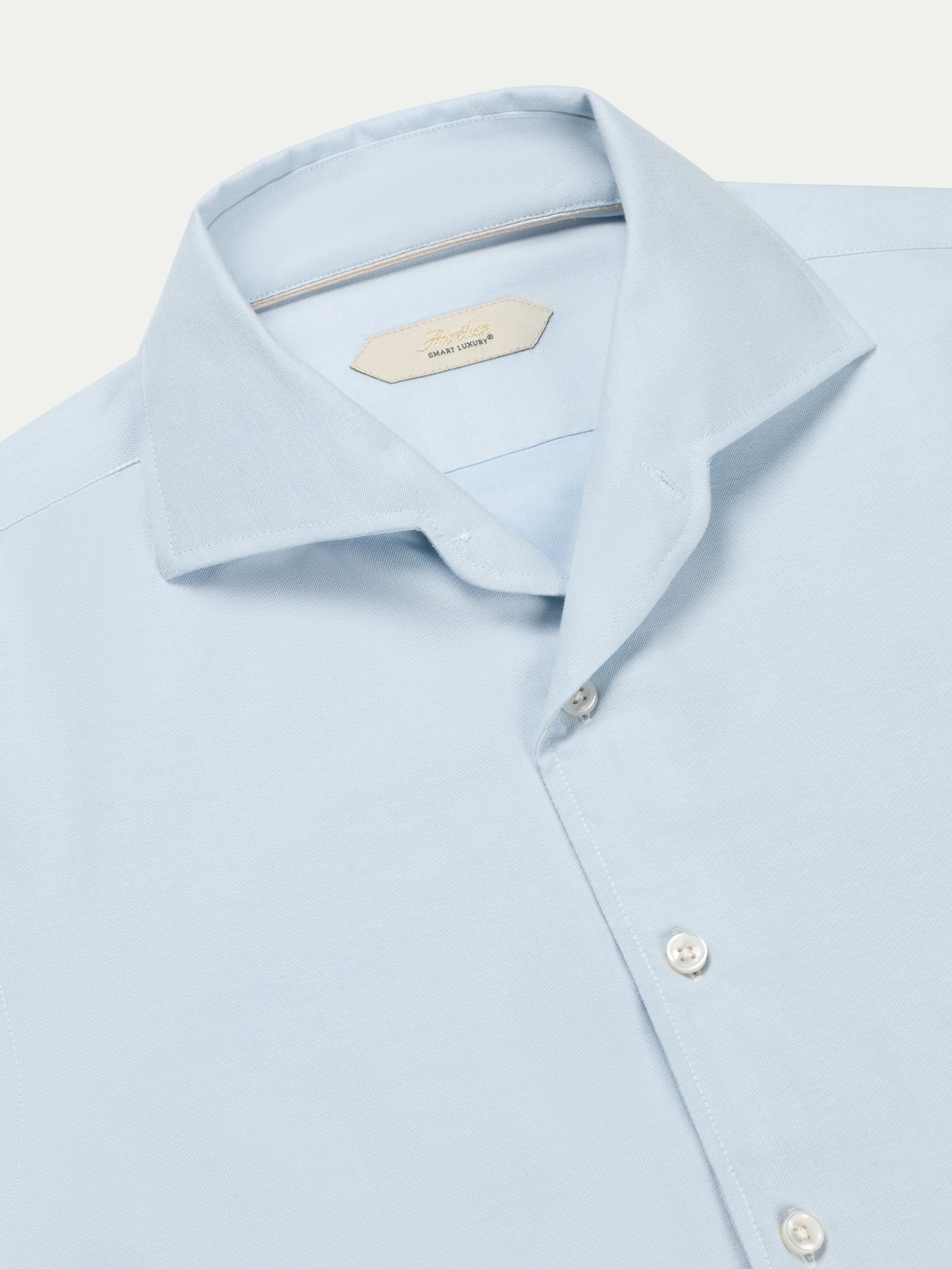 Light Blue Silk Shirt