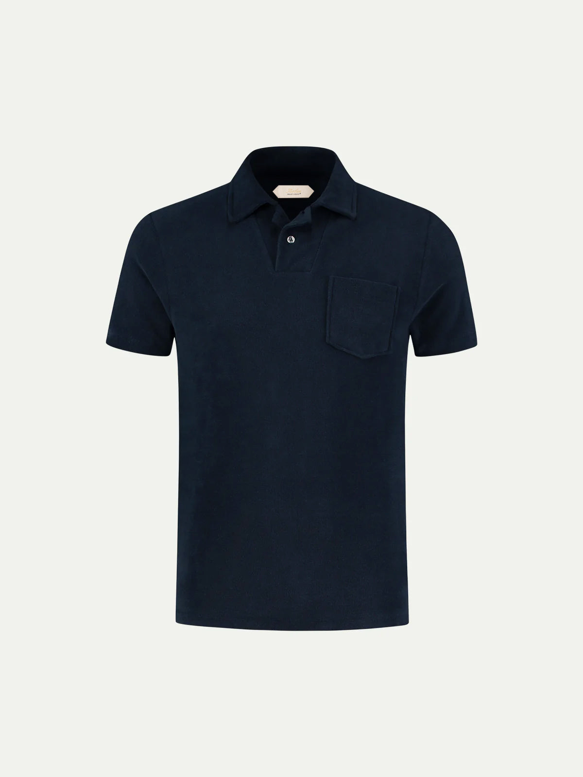 Badstof Polo Navy