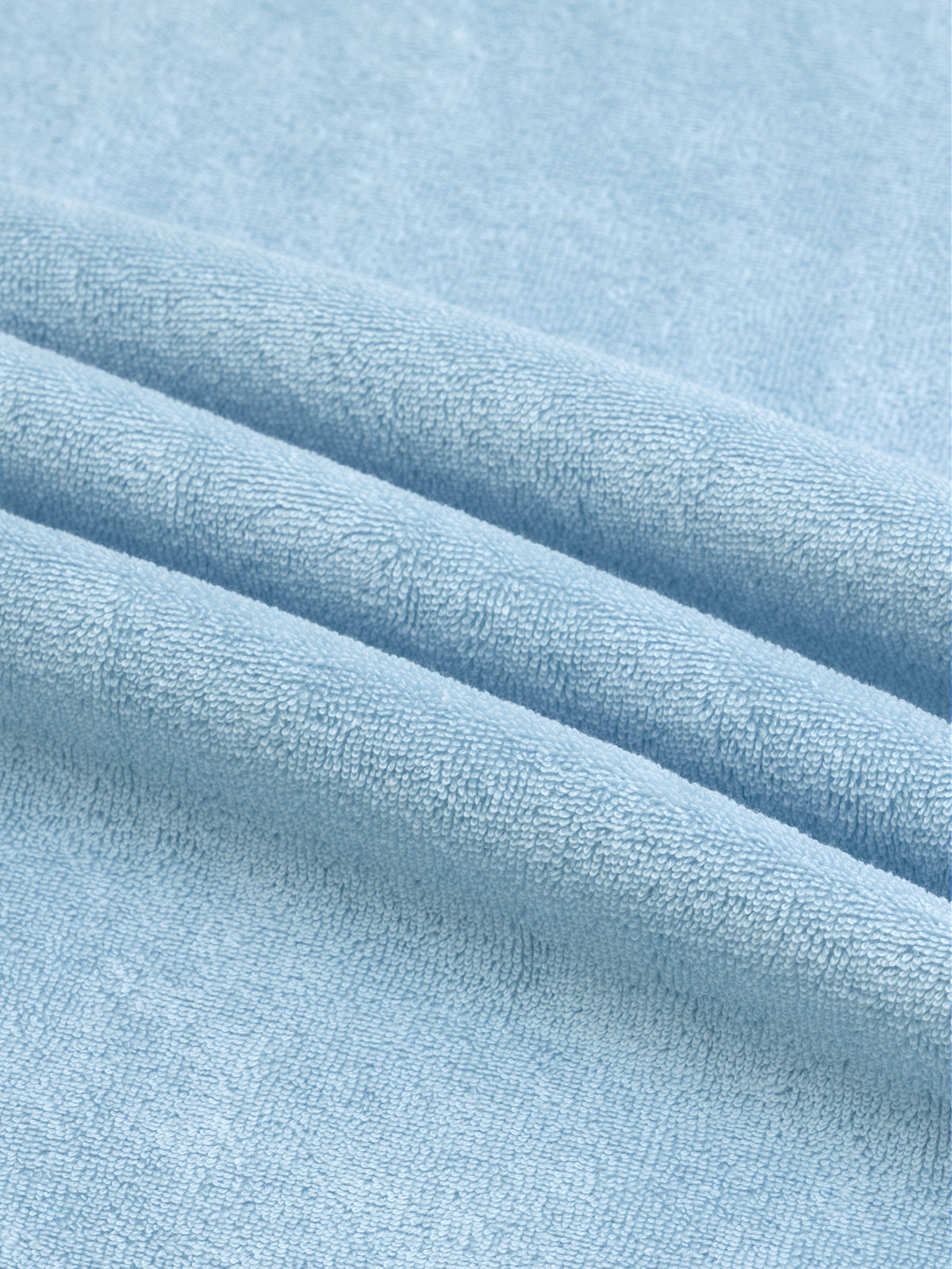 Light Blue Terry Towelling T-Shirt