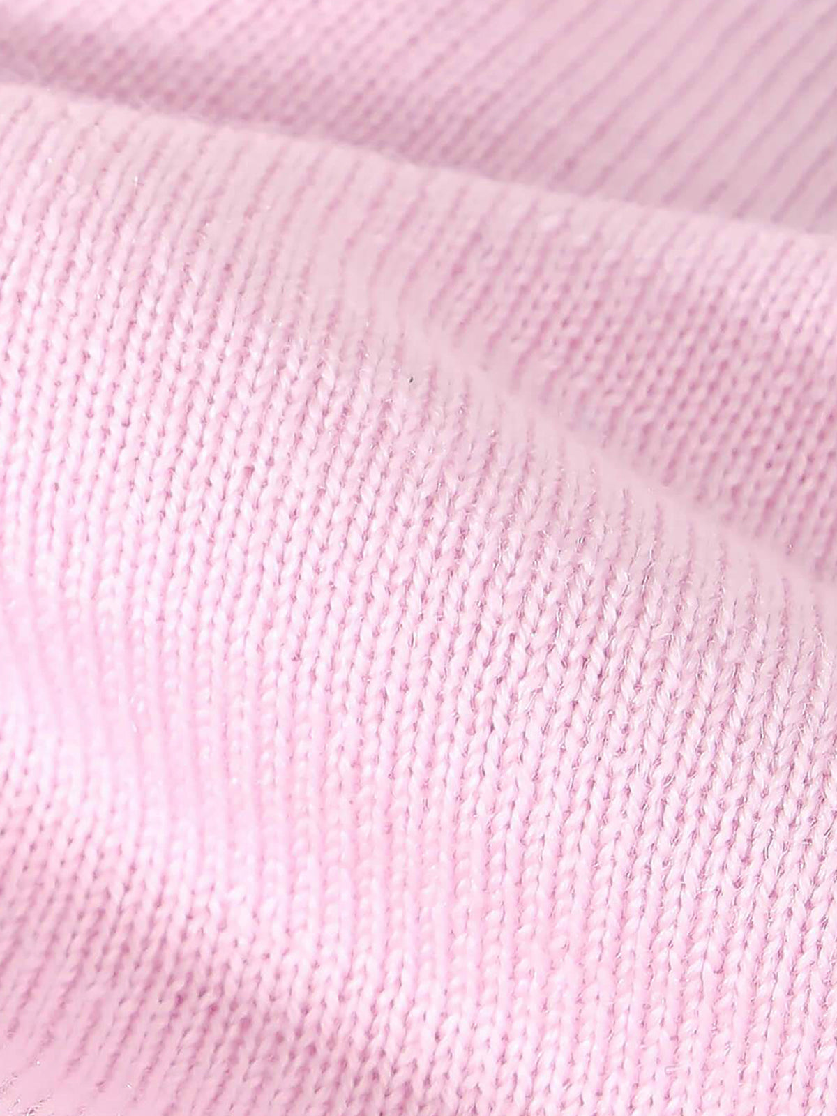 Extrafine Merino V-Neck Pink Aurelien