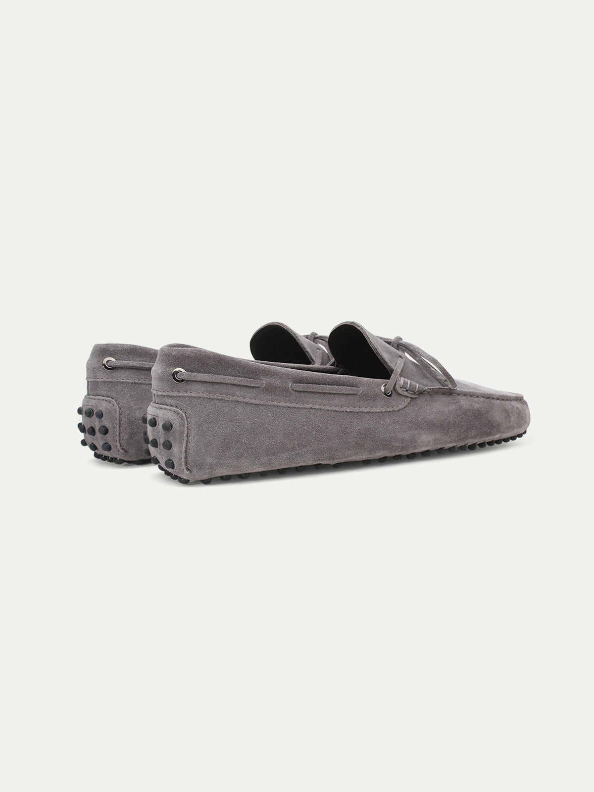 Grey Suede Driving Shoes Aurelien