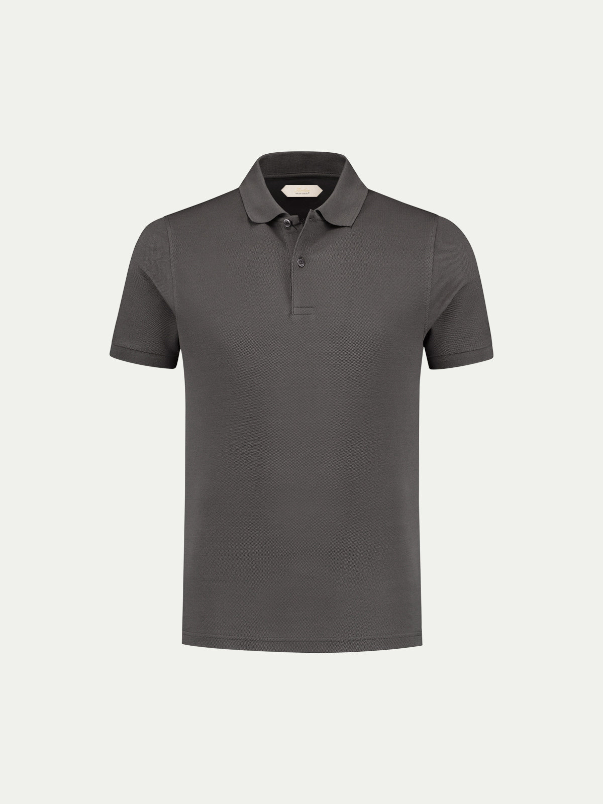 Donkergrijs polo shirt