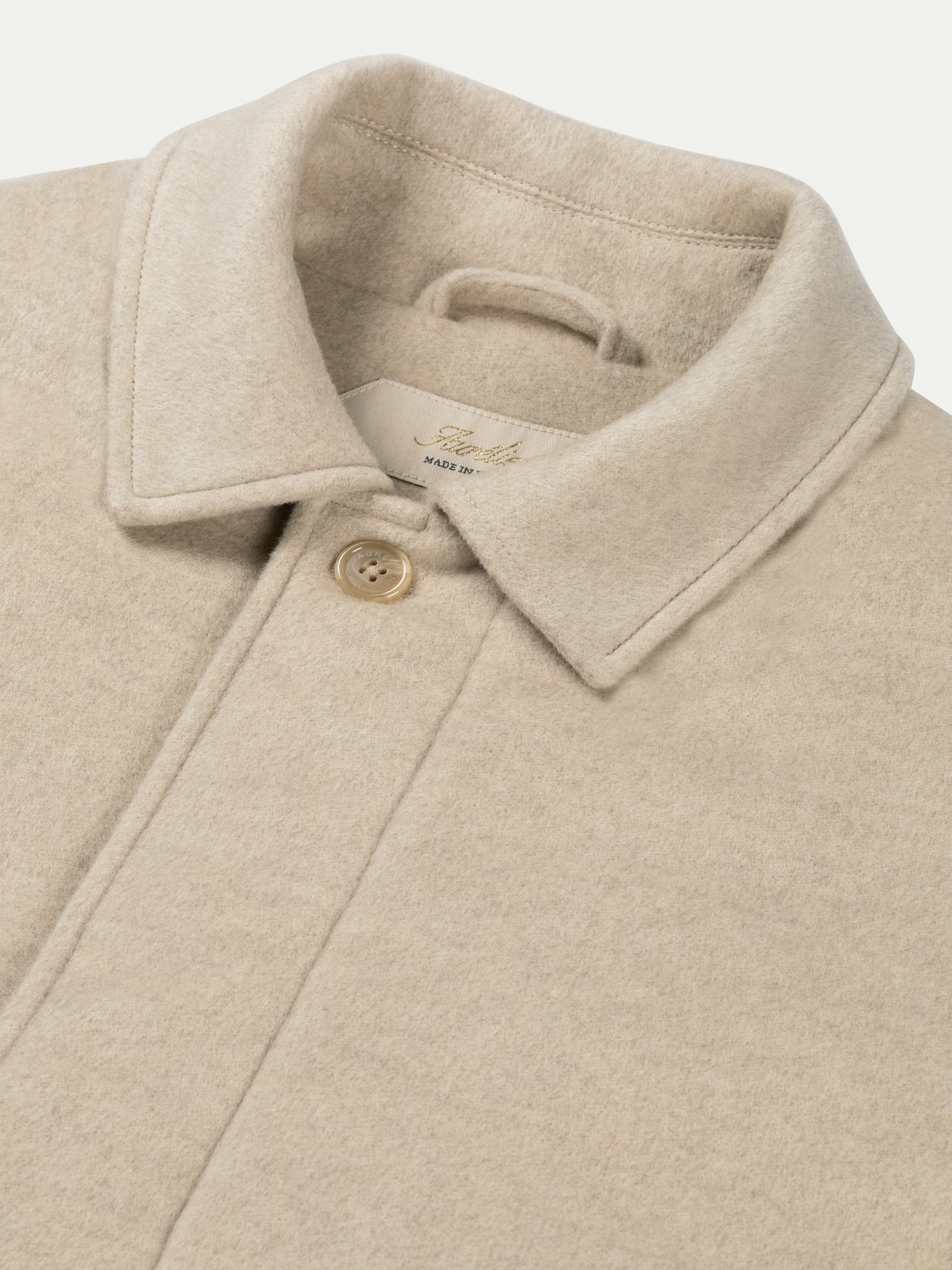 Light Beige Overcoat