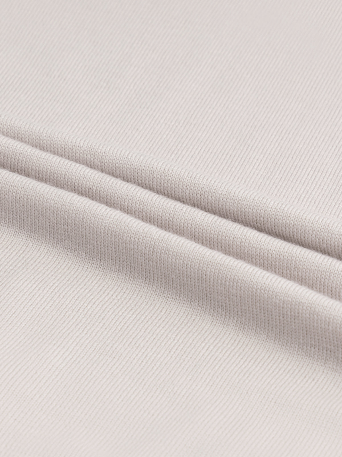 Shortsleeve Buttonless Polo Ecru