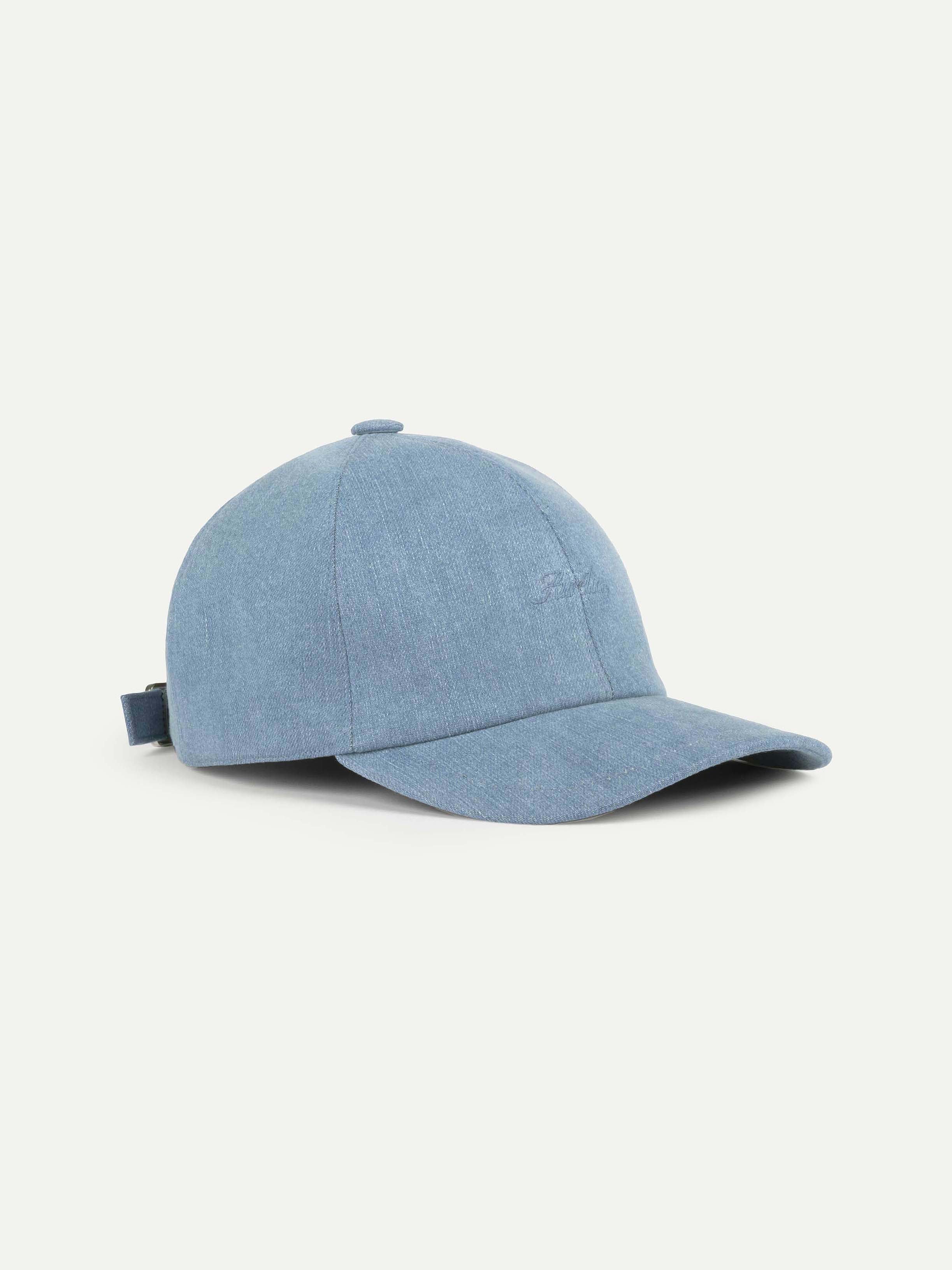 Light Blue Denim Baseball Cap
