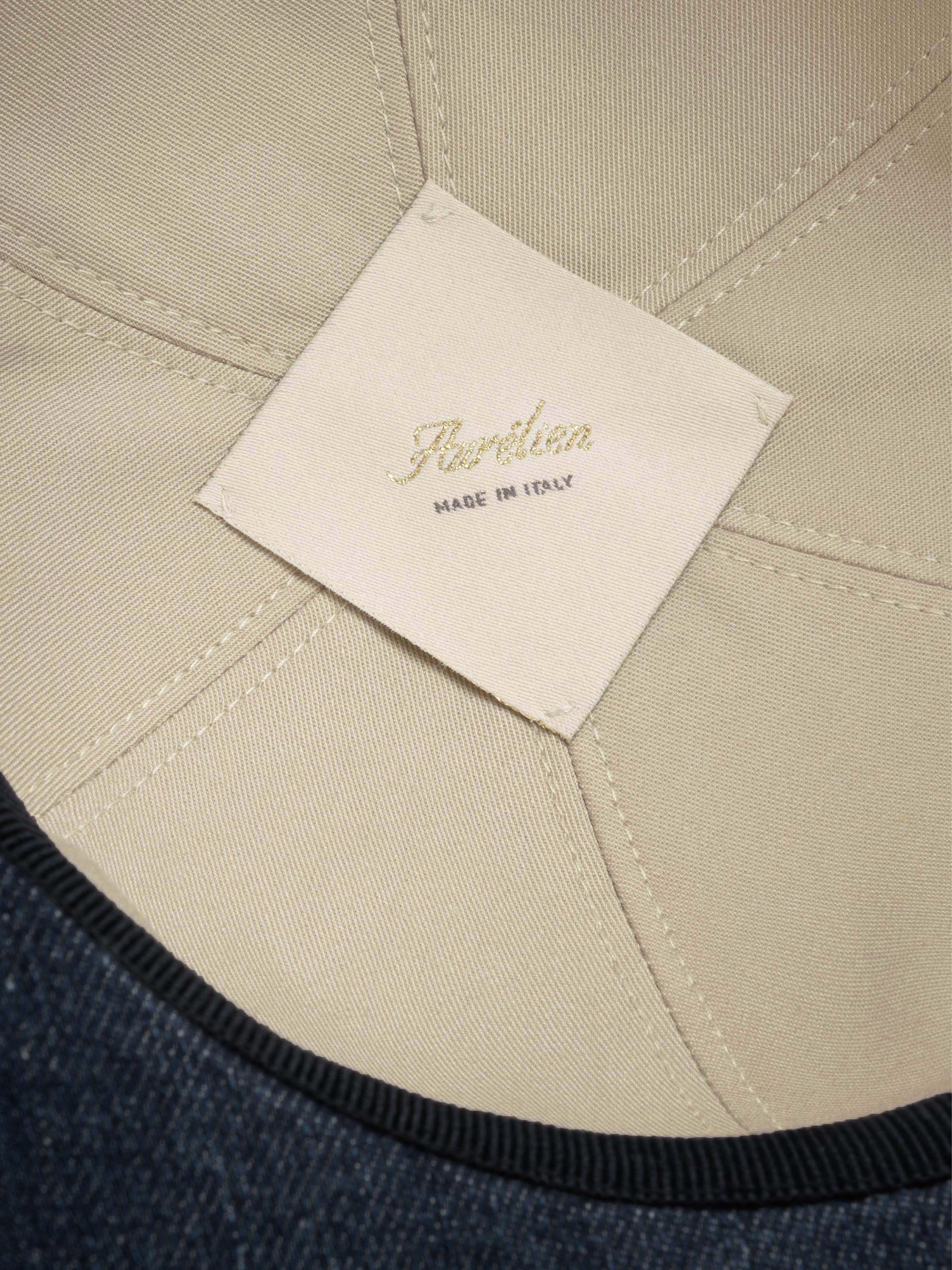 Dark Blue Denim Baseball Cap