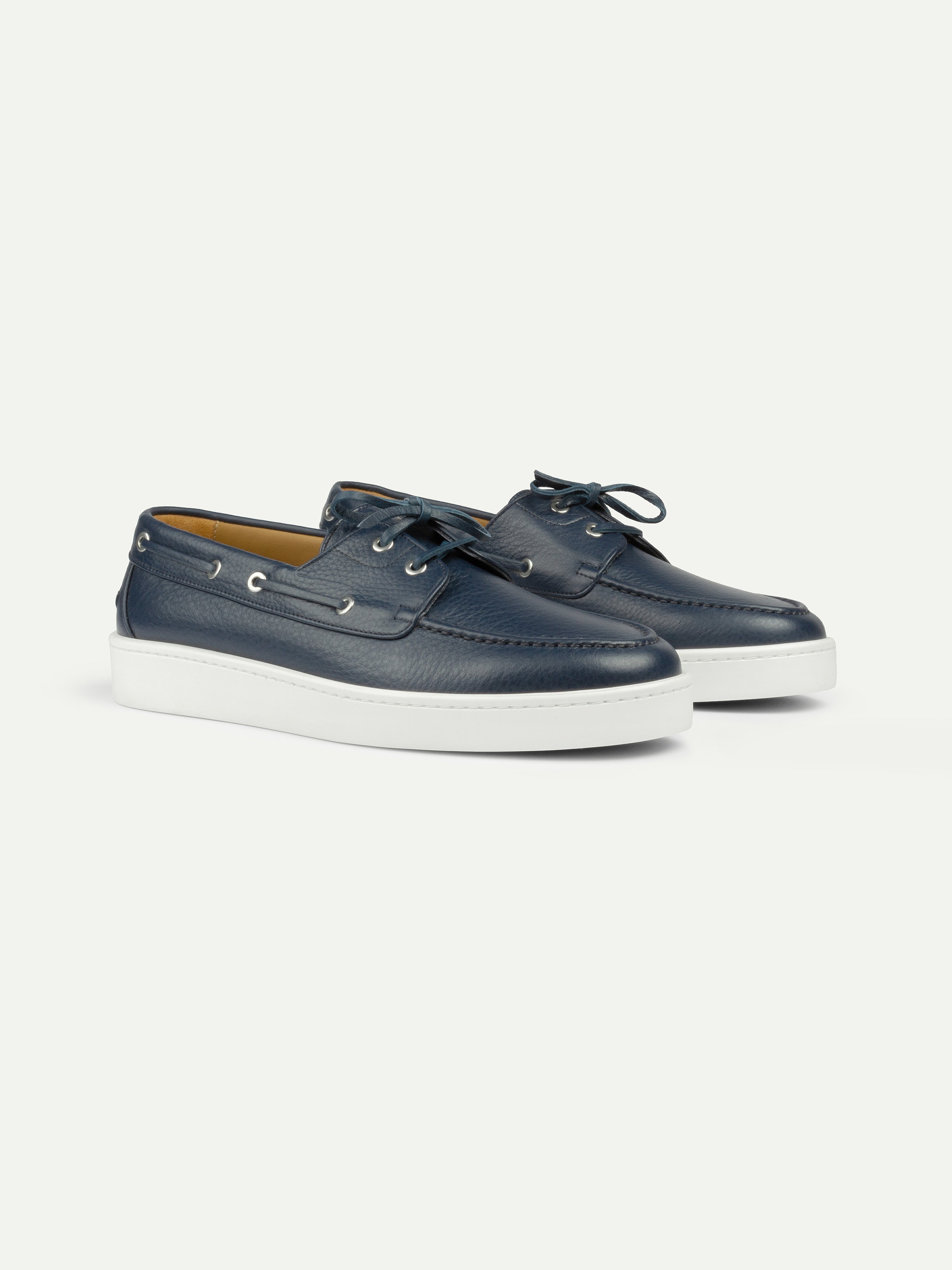 Navy Boat Sneaker