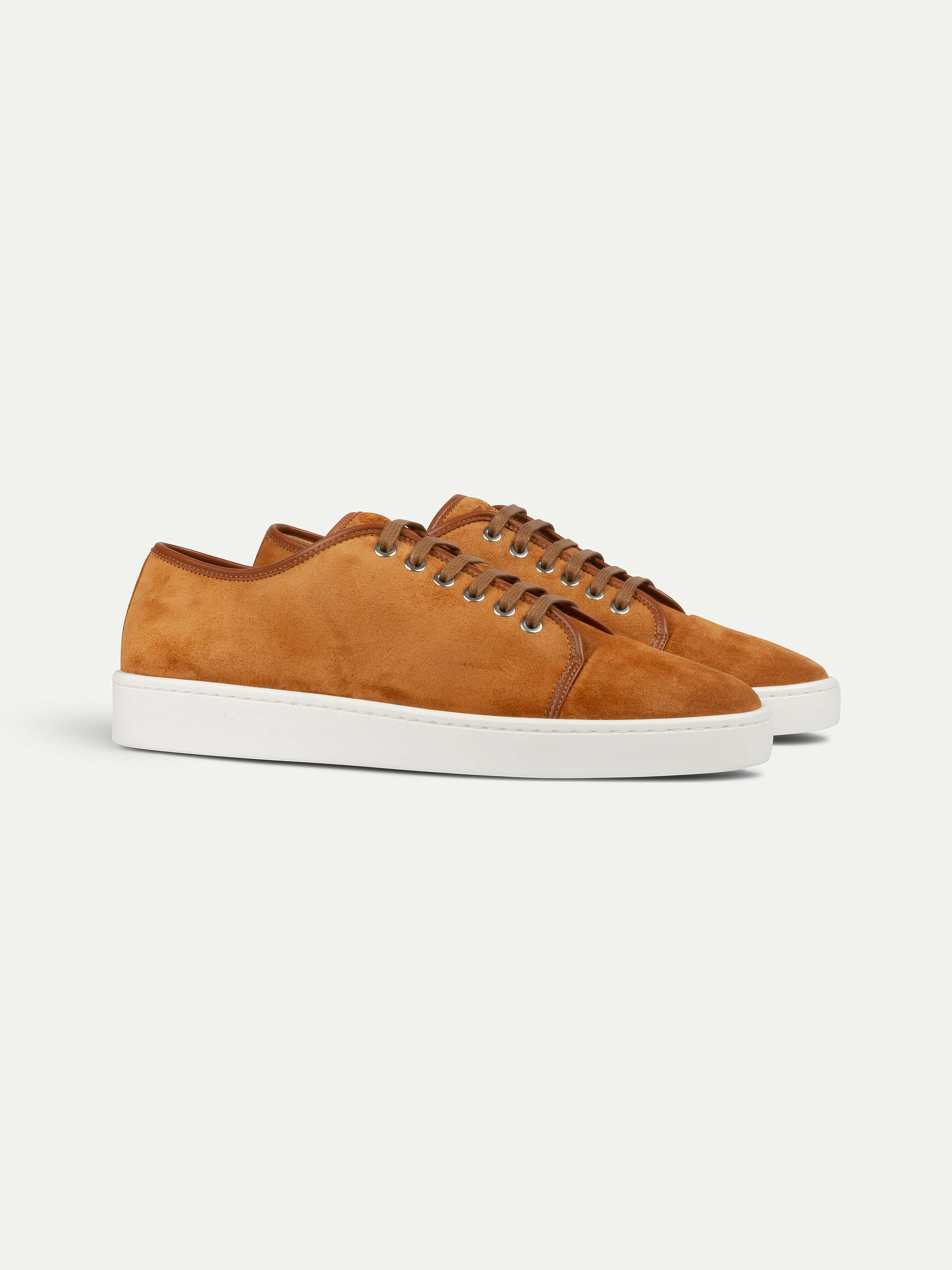 Rust Cap-toe Sneaker