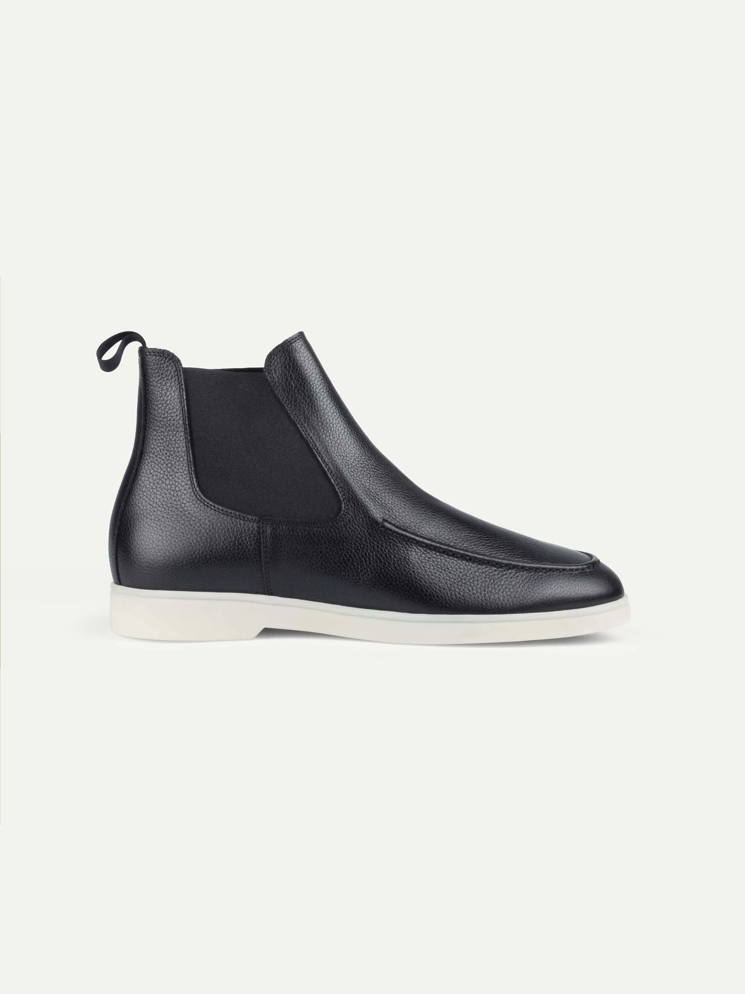 City Chelsea Boots Navy Grain