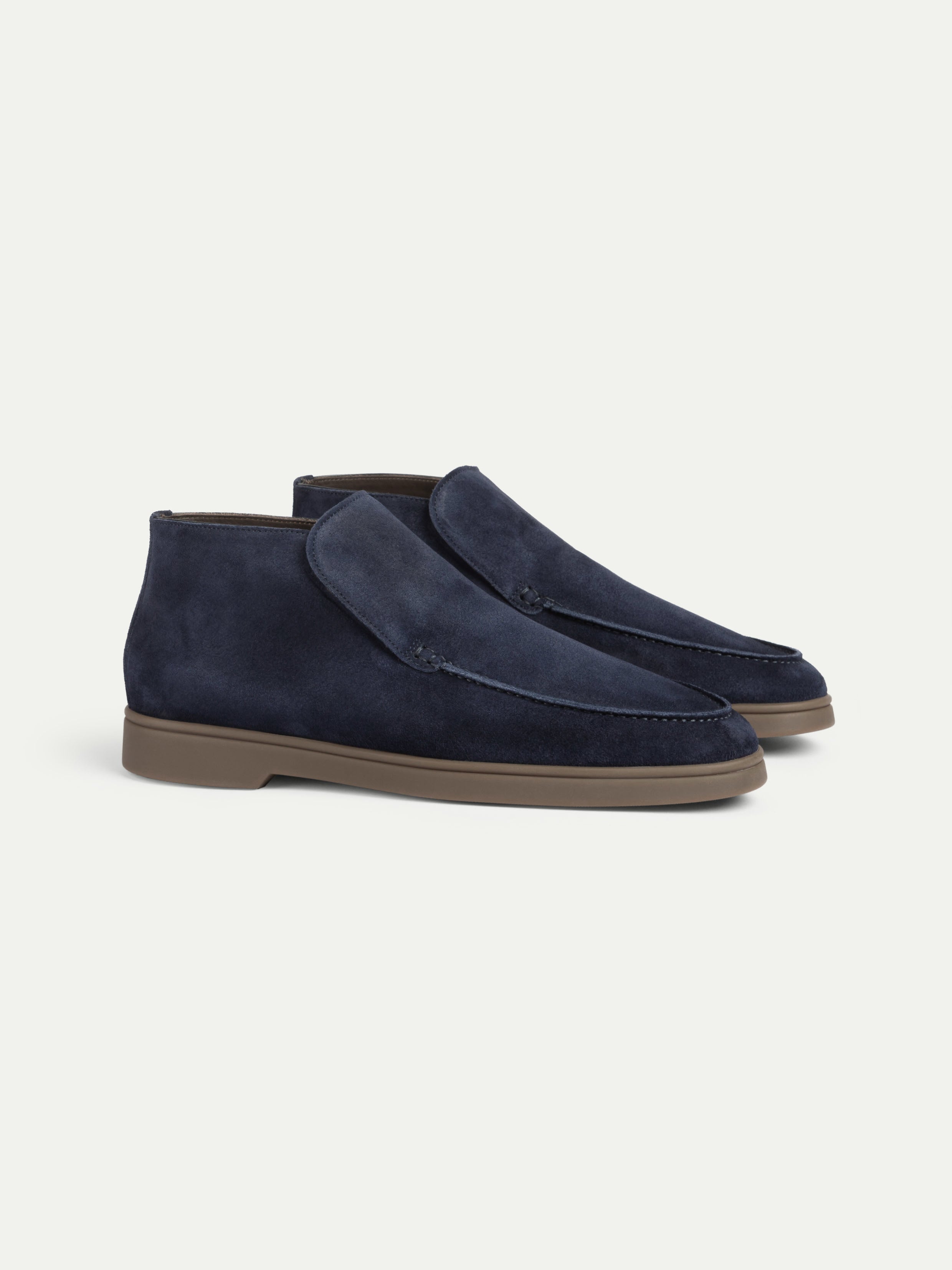 Navy Winter City Loafer