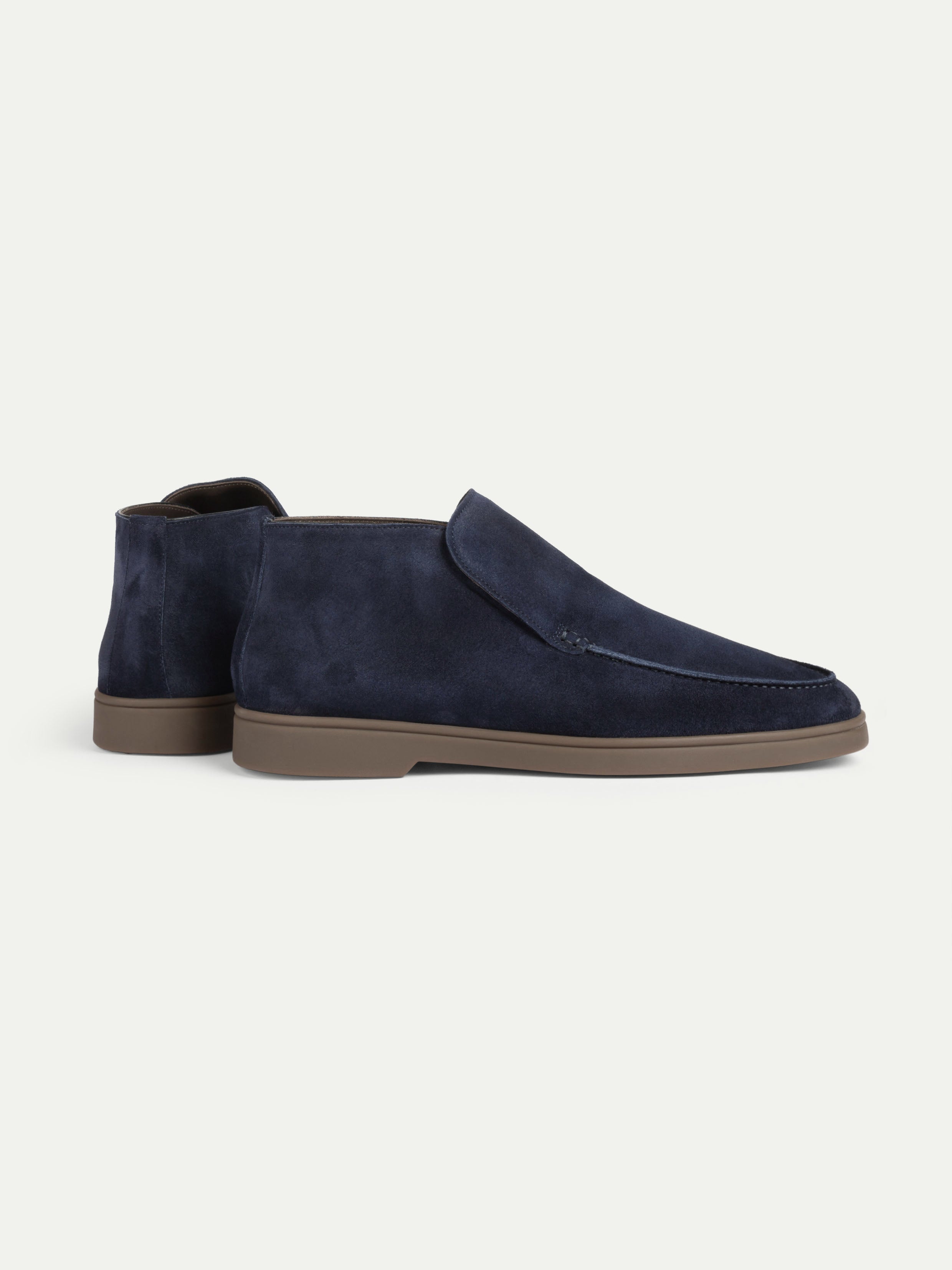 Navy Winter City Loafer