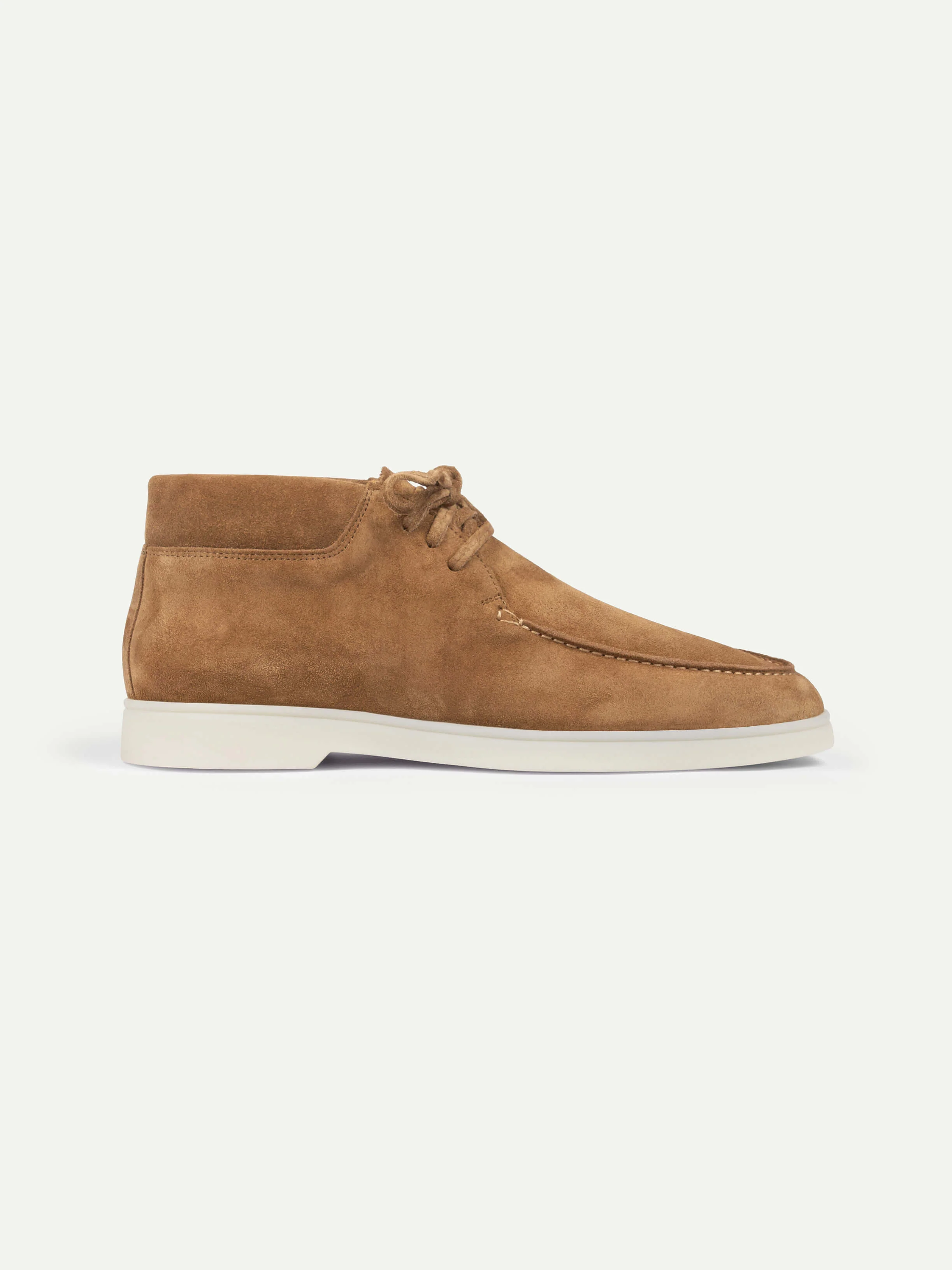 Golden Brown Suede Desert Boot