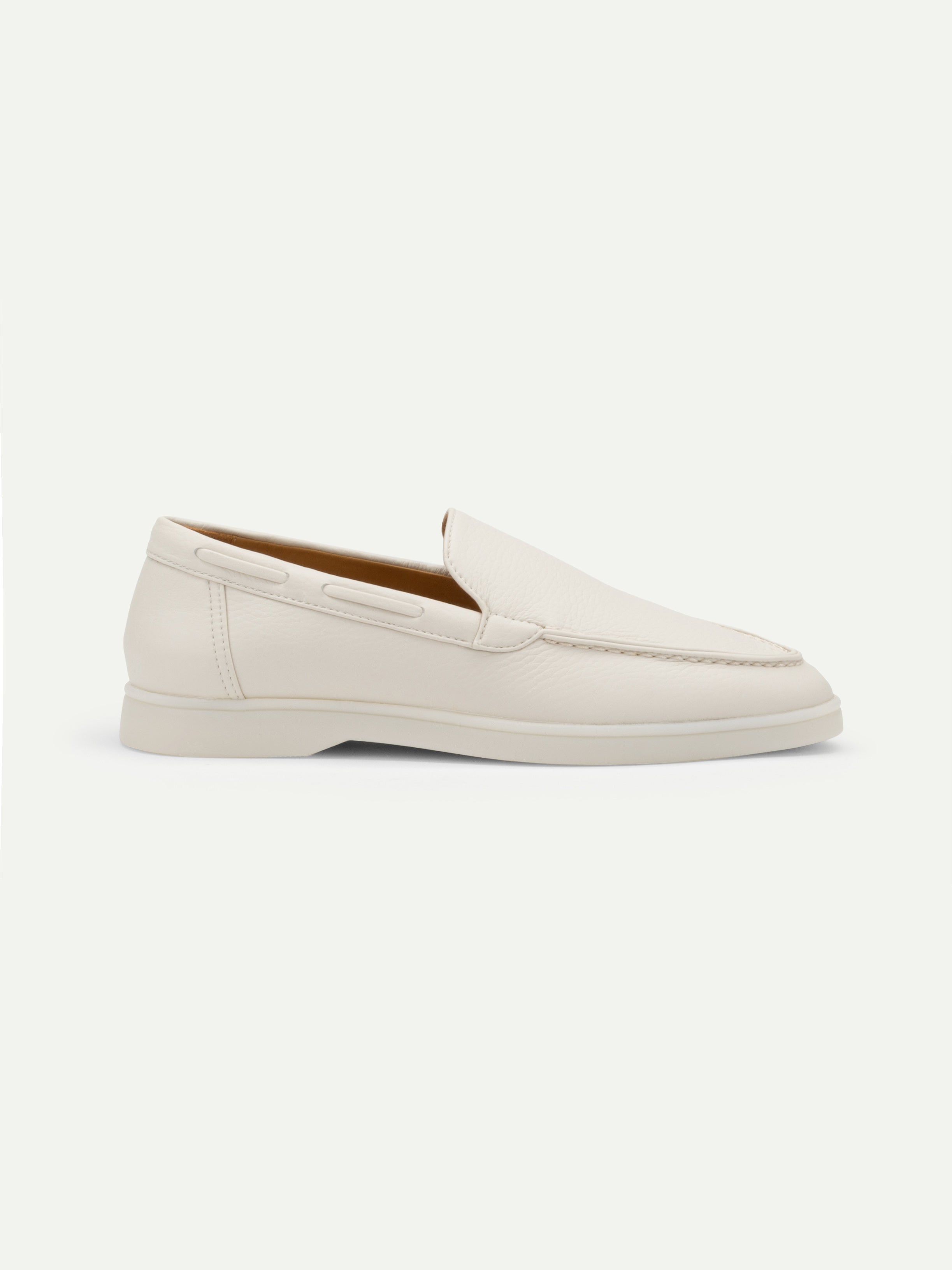 Lady Ivory Grain Yacht Loafers